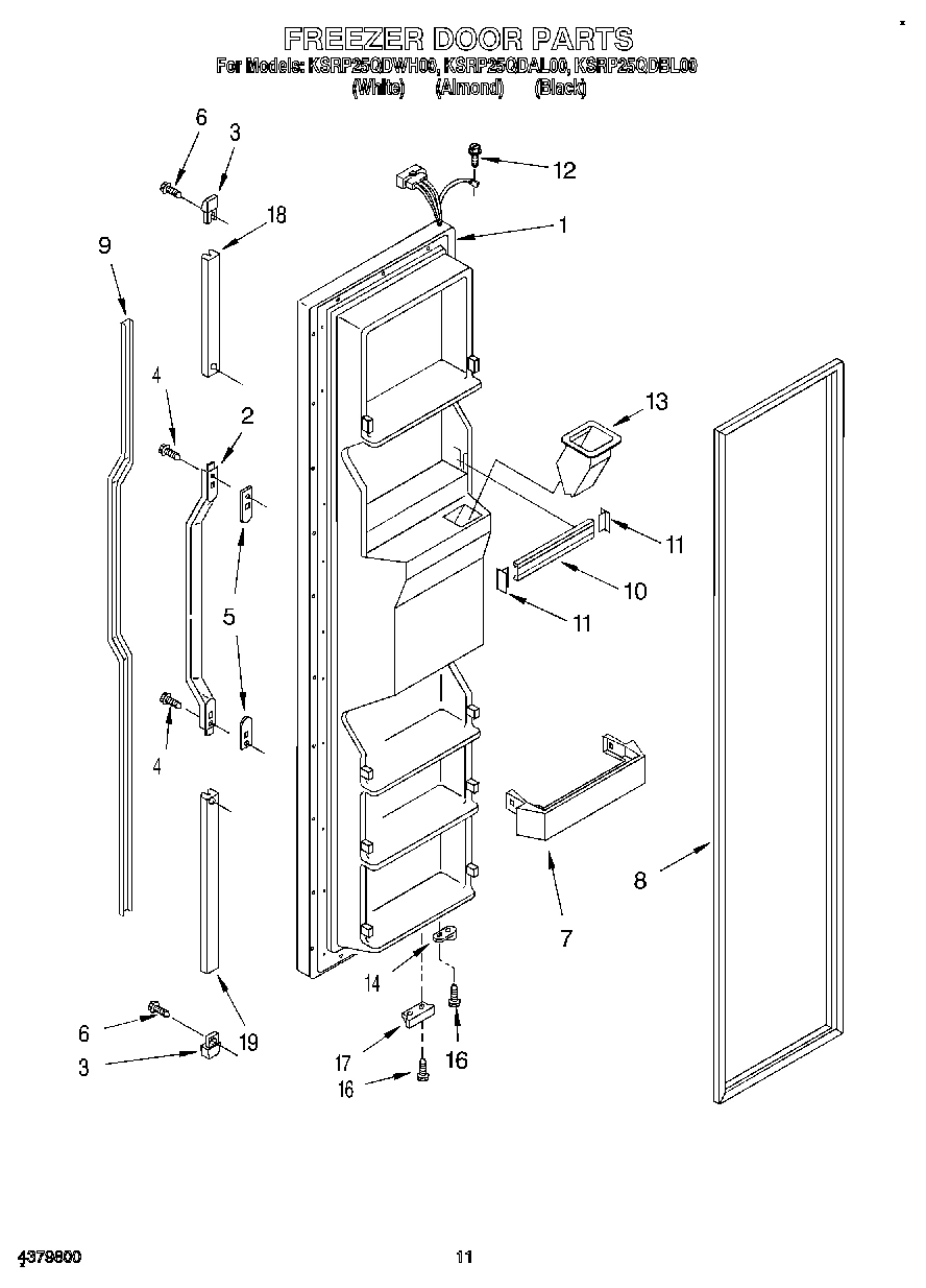 07 - FREEZER DOOR