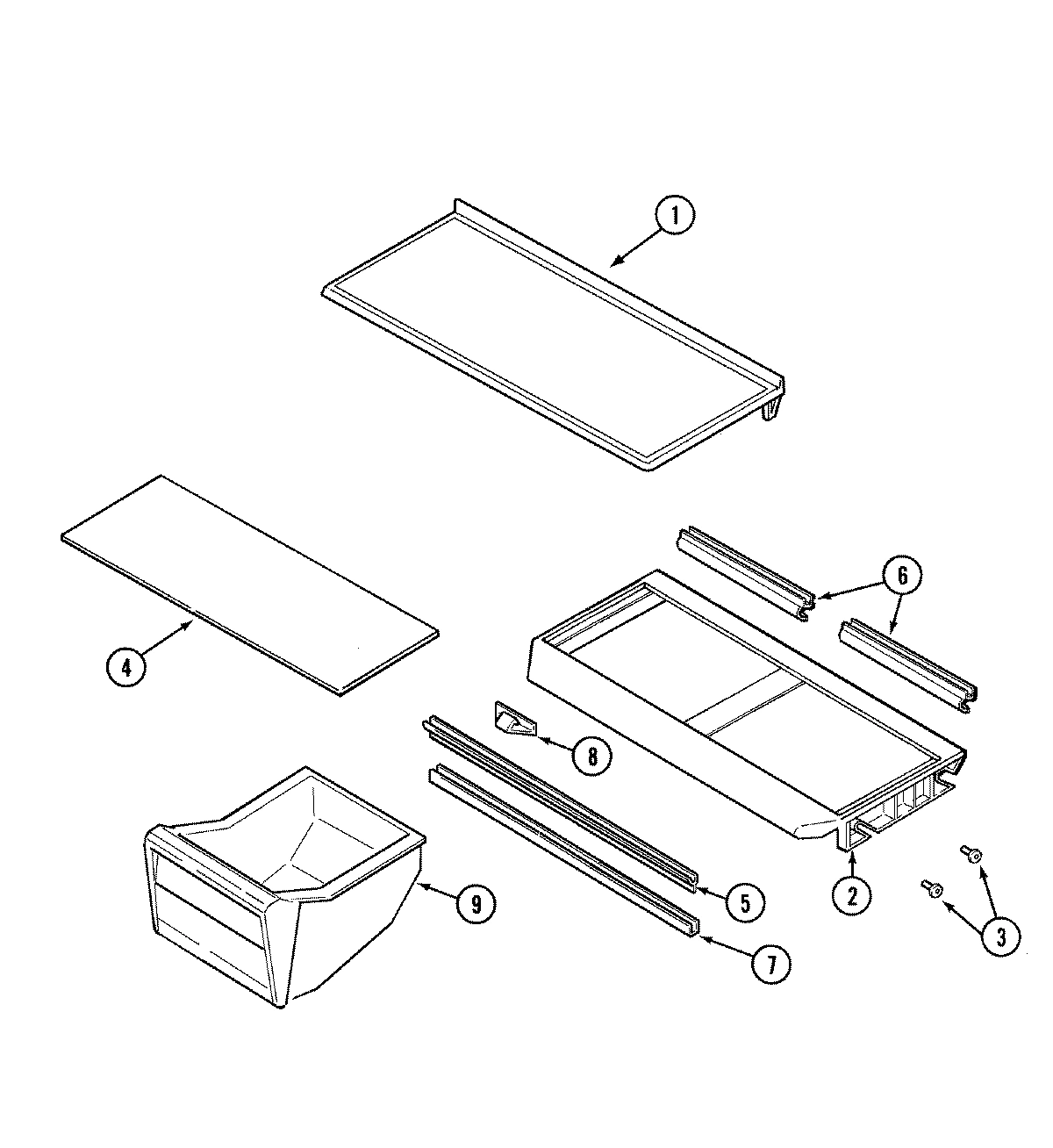 13 - SHELVES & ACCESSORIES