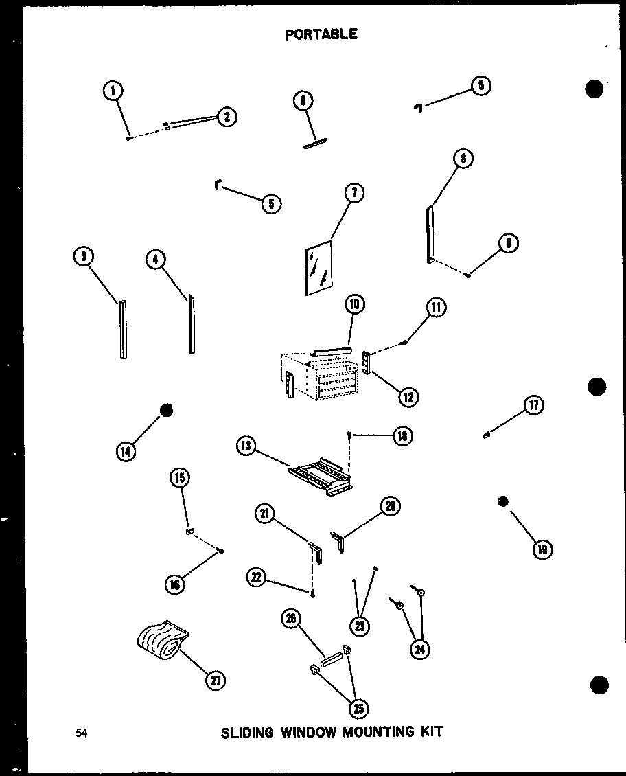 07 - SLIDING WINDOW MTG KIT