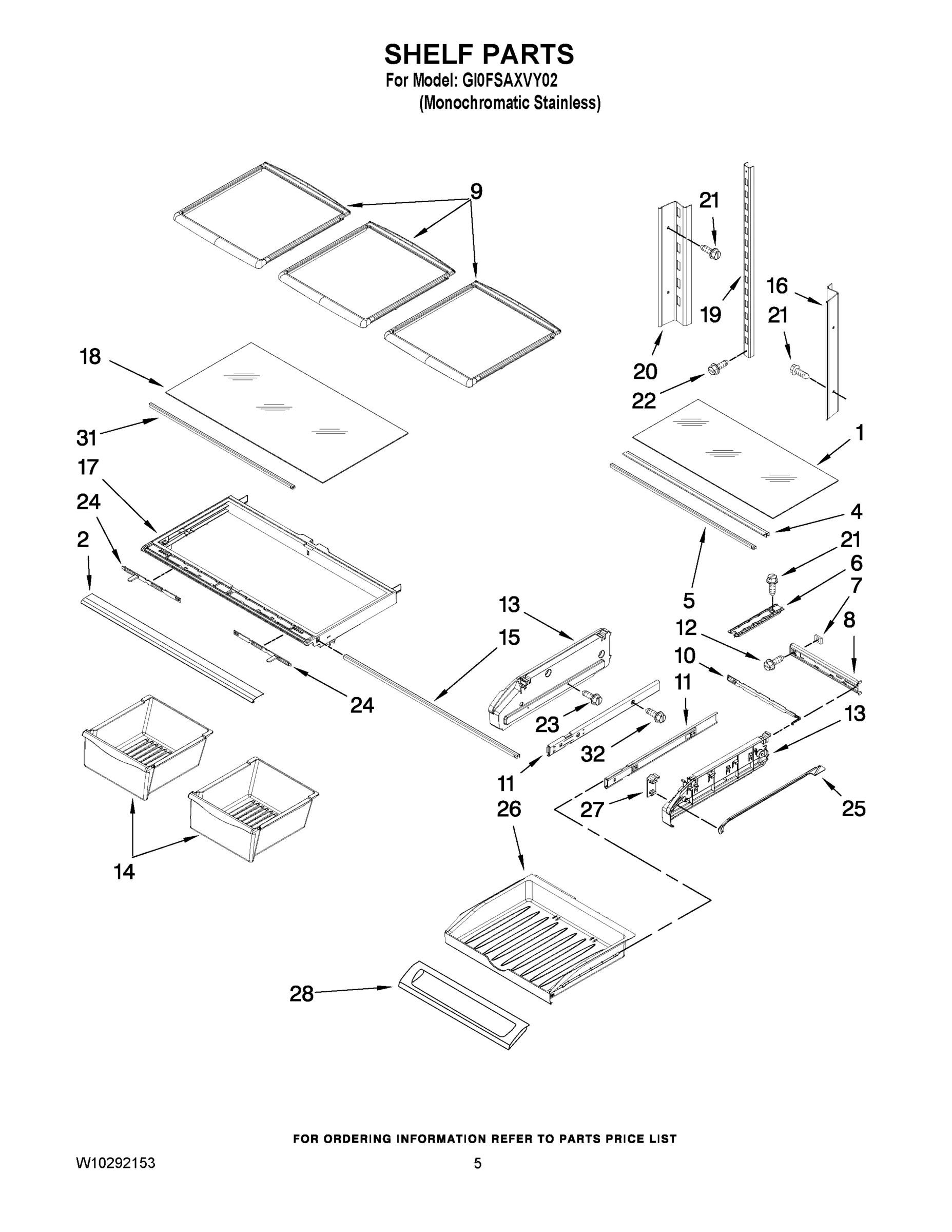 03 - SHELF PARTS