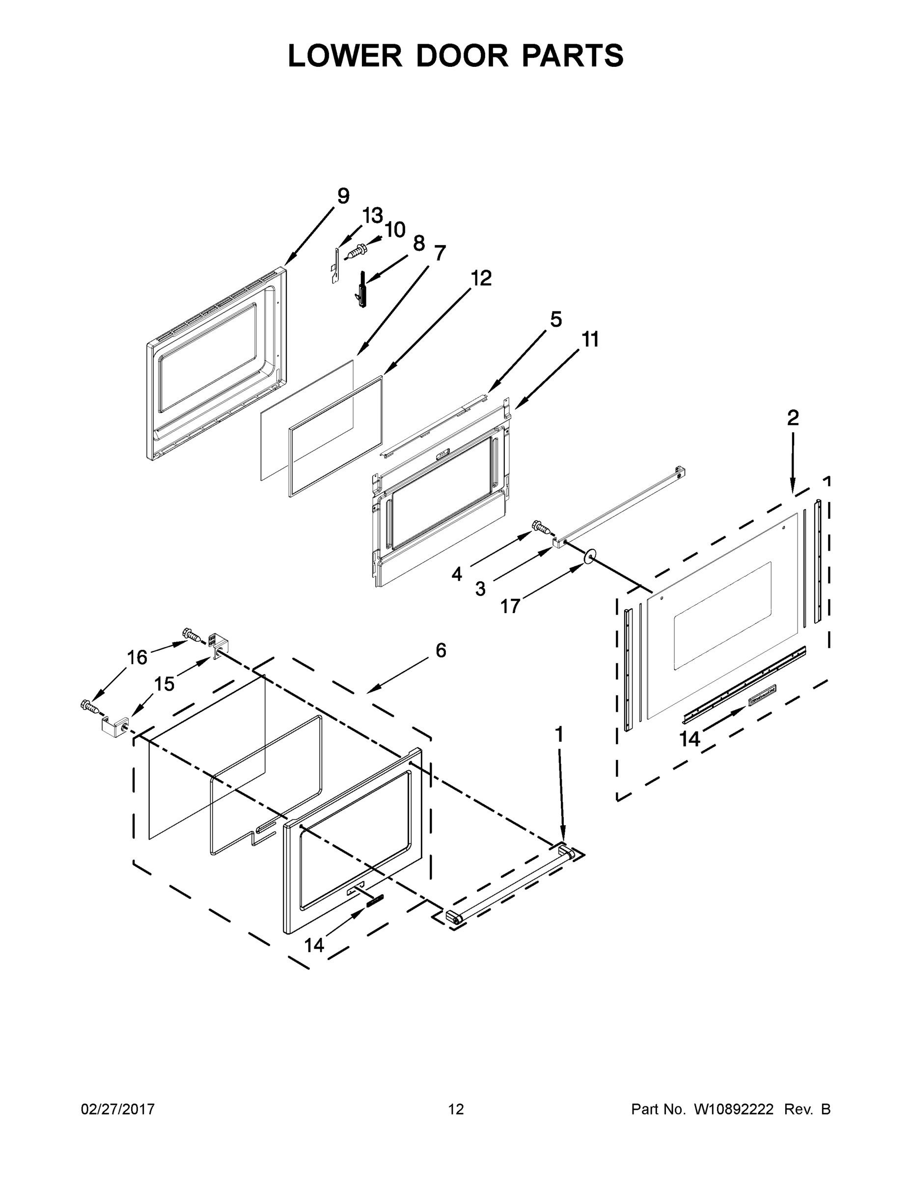 07 - LOWER DOOR PARTS