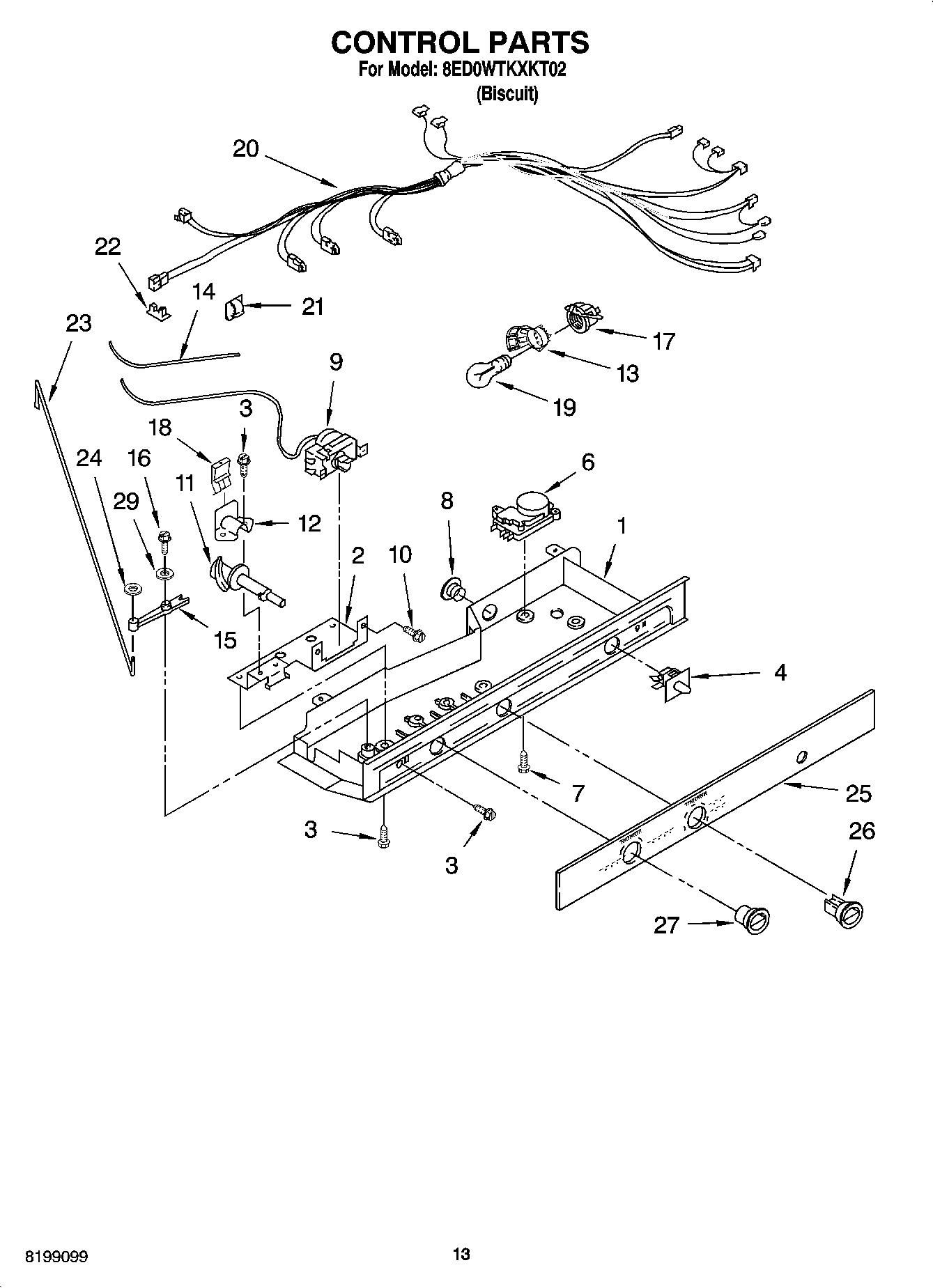 08 - CONTROL PARTS, OPTIONAL PARTS