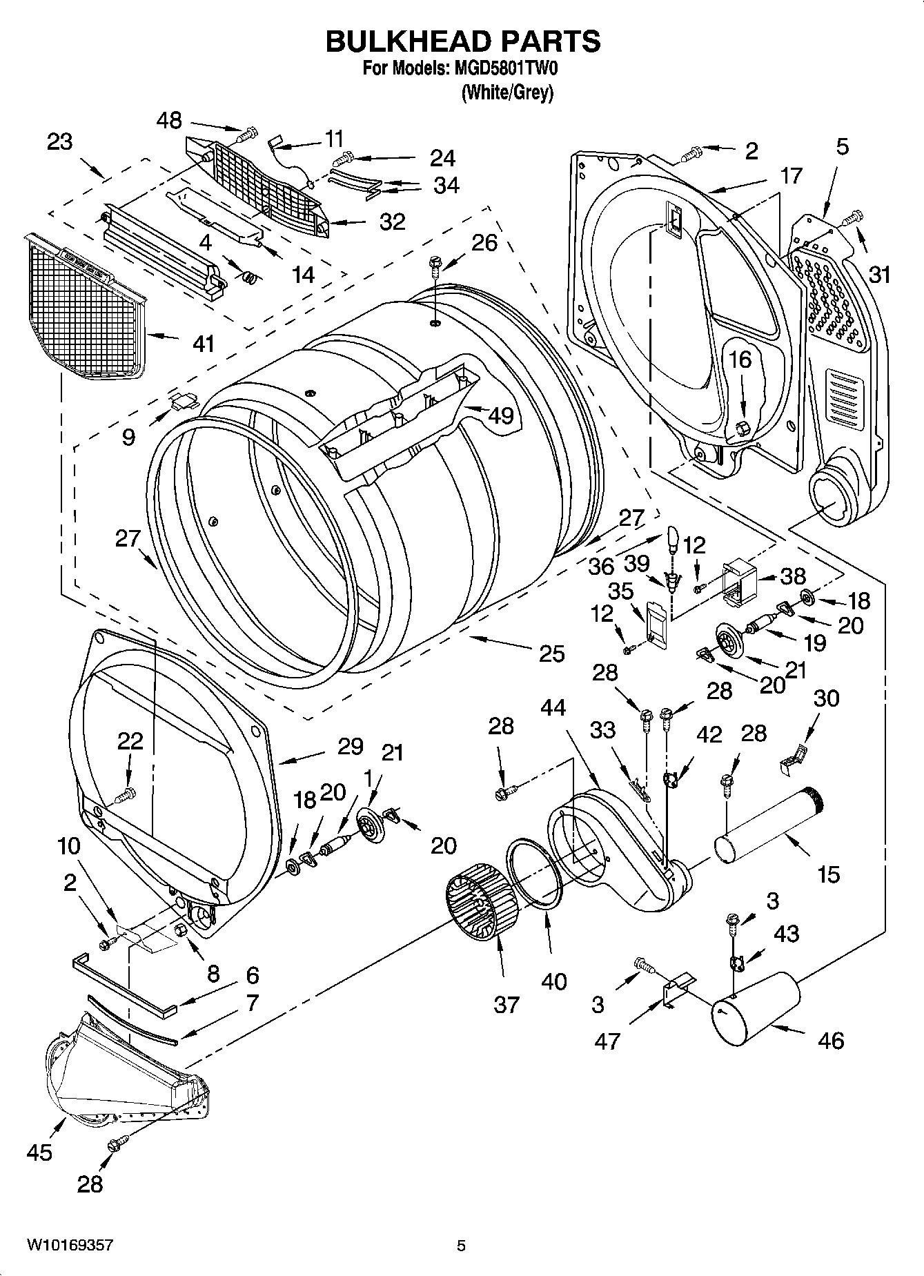 03 - BULKHEAD PARTS