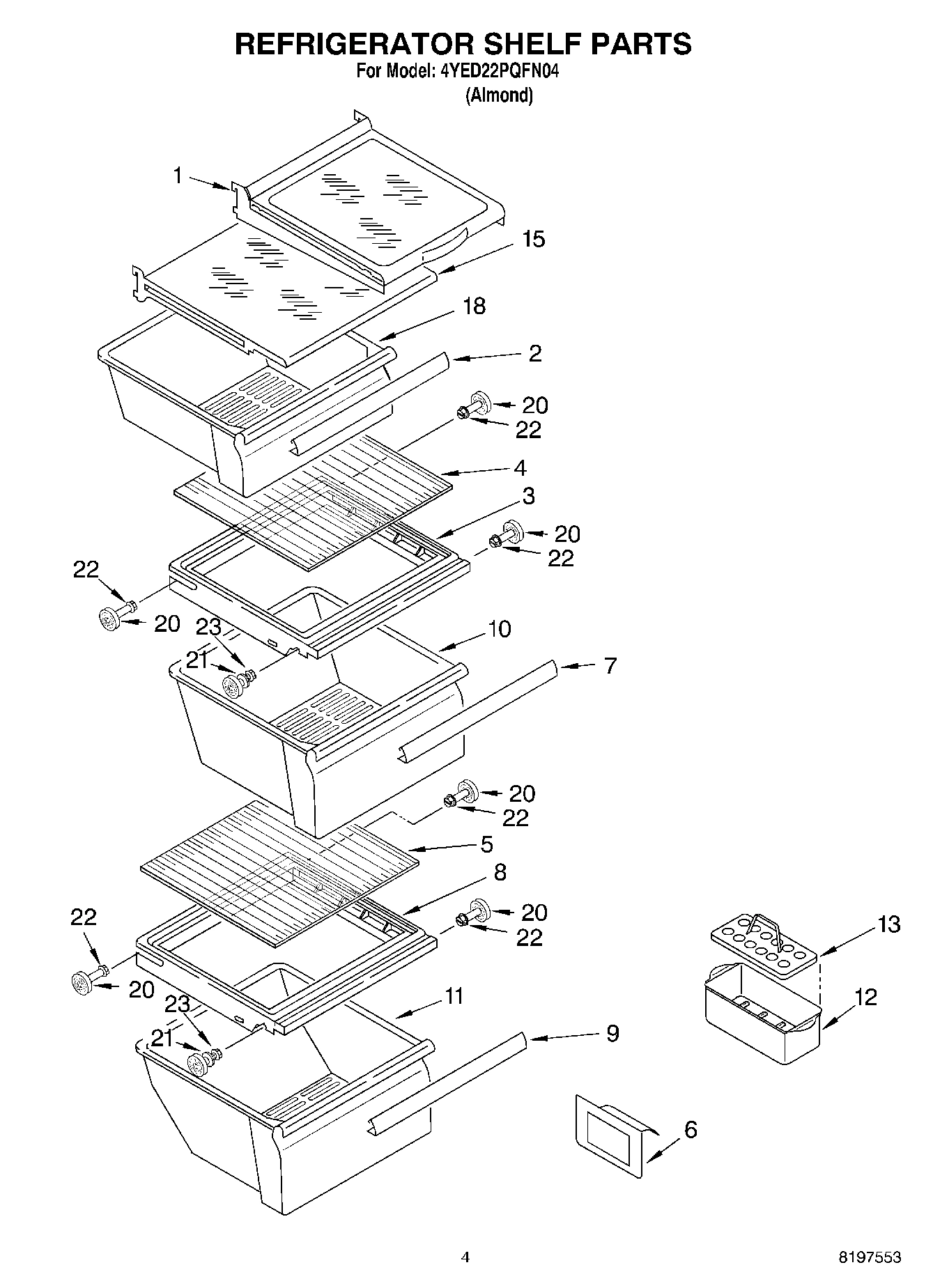 03 - REFRIGERATOR SHELF