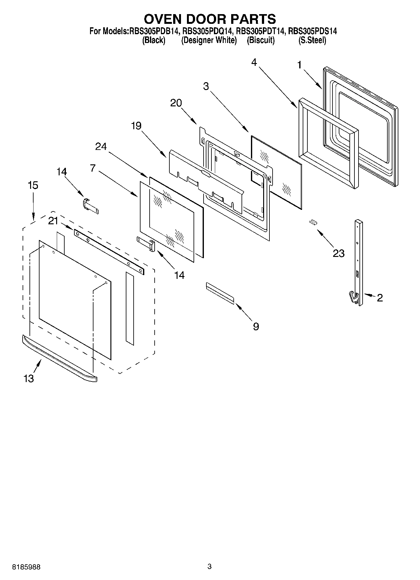 02 - OVEN DOOR