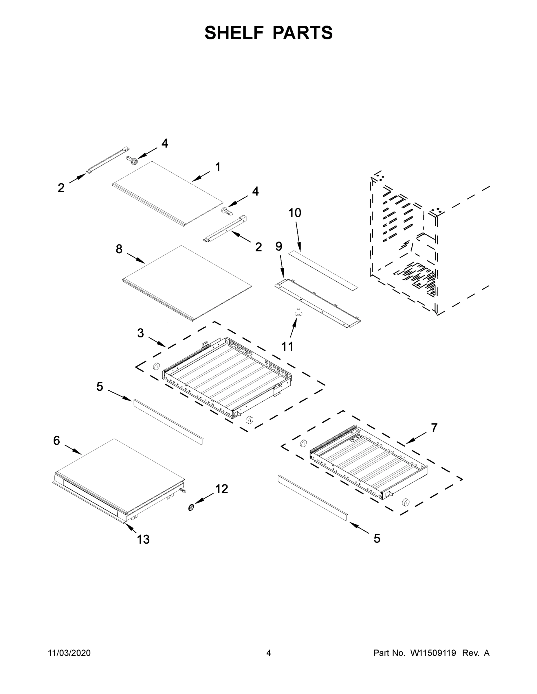03 - SHELF PARTS