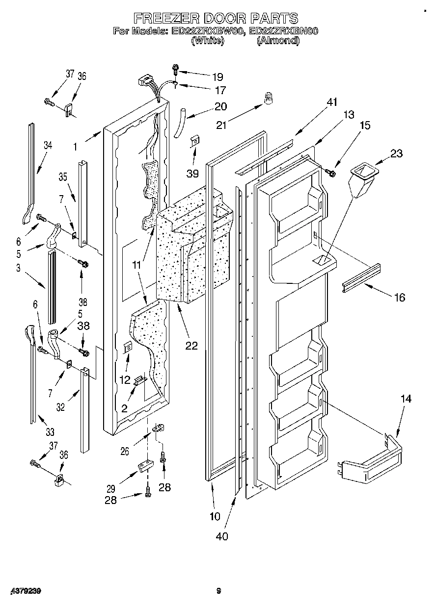 07 - FREEZER DOOR