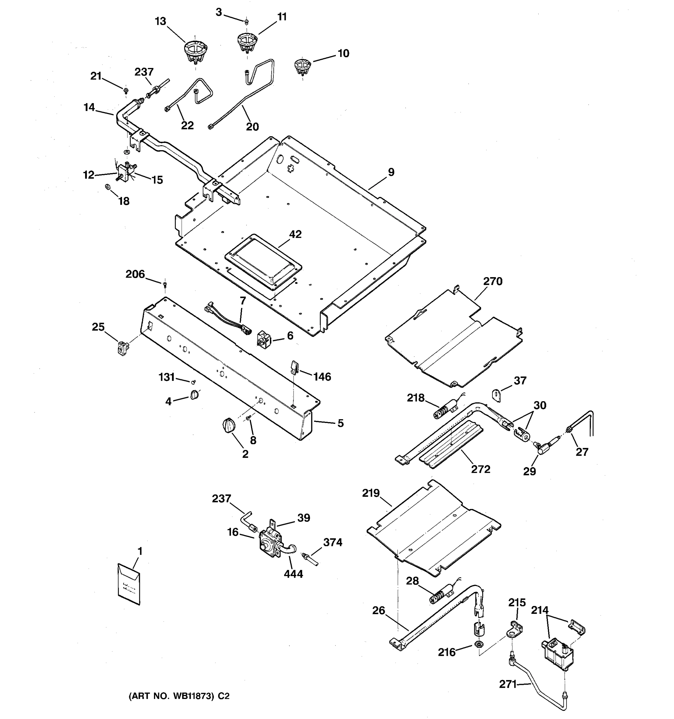 GAS & BURNER PARTS