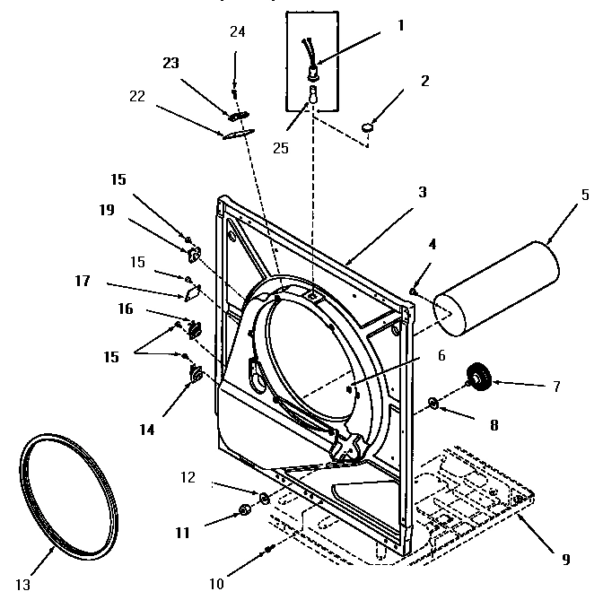 08 - FRONT FRAME AND AIR SHROUD