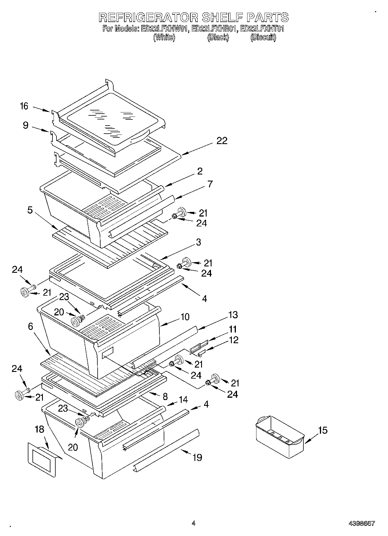 03 - REFRIGERATOR SHELF