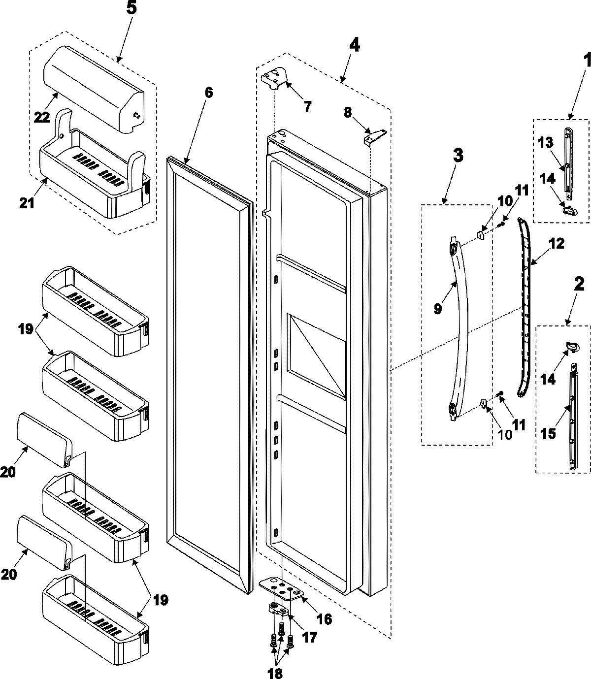 11 - REFRIGERATOR DOOR