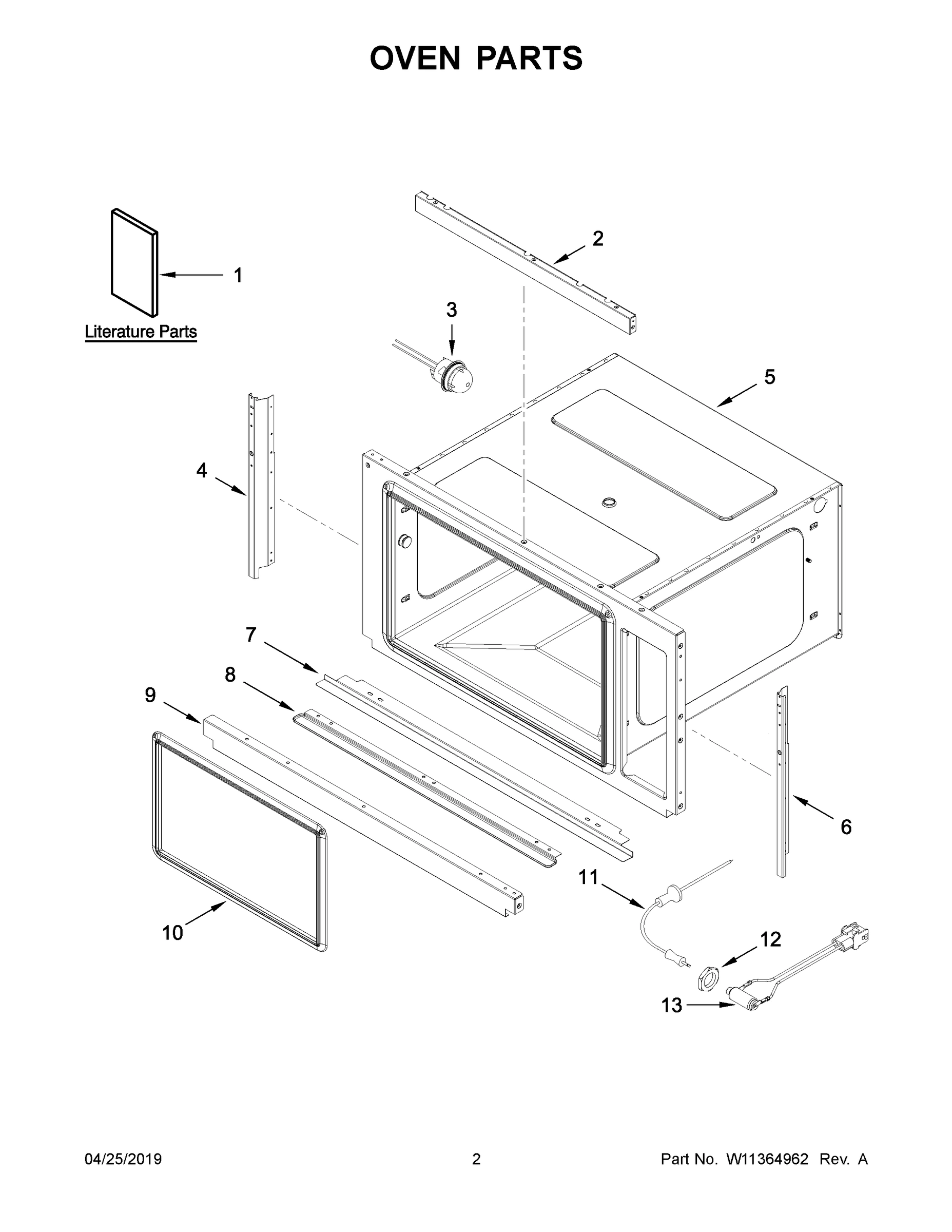 02 - OVEN PARTS