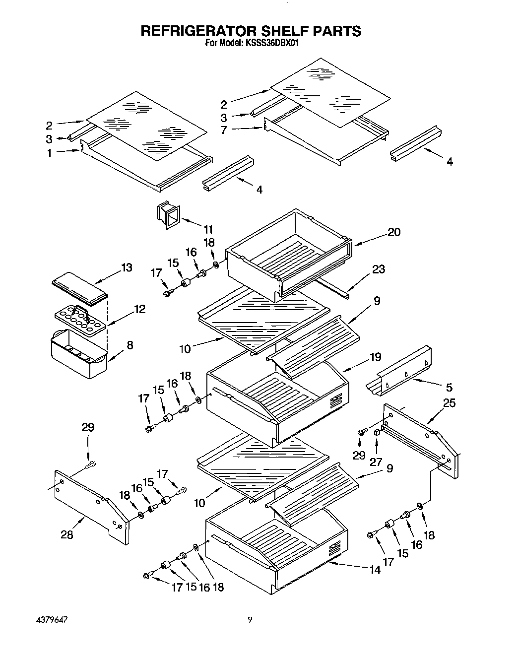 07 - REFRIGERATOR SHELF