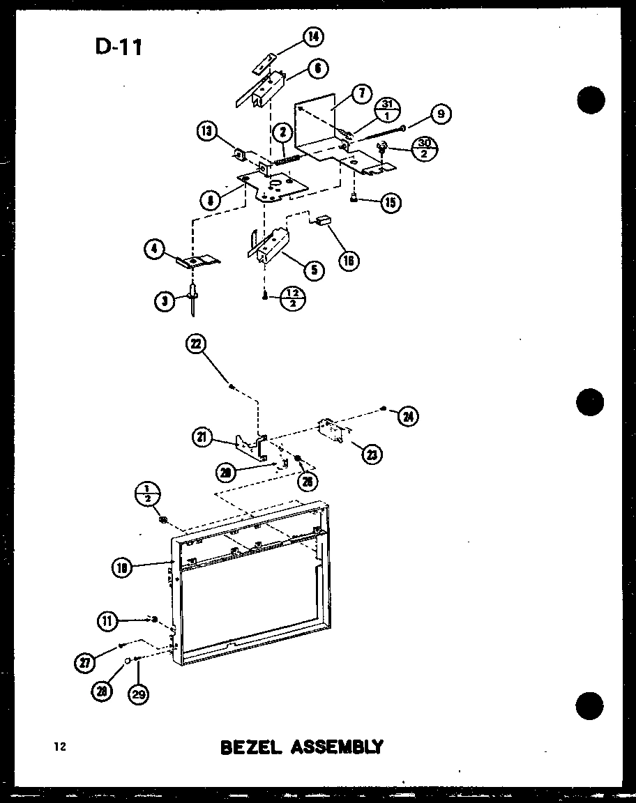 01 - BEZEL ASSY