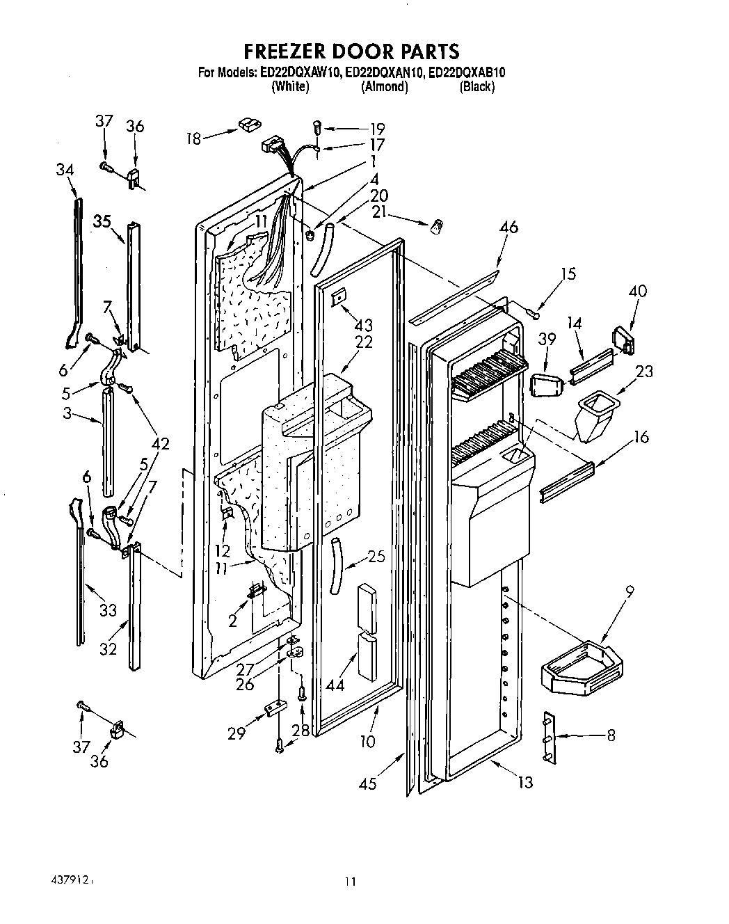 08 - FREEZER DOOR