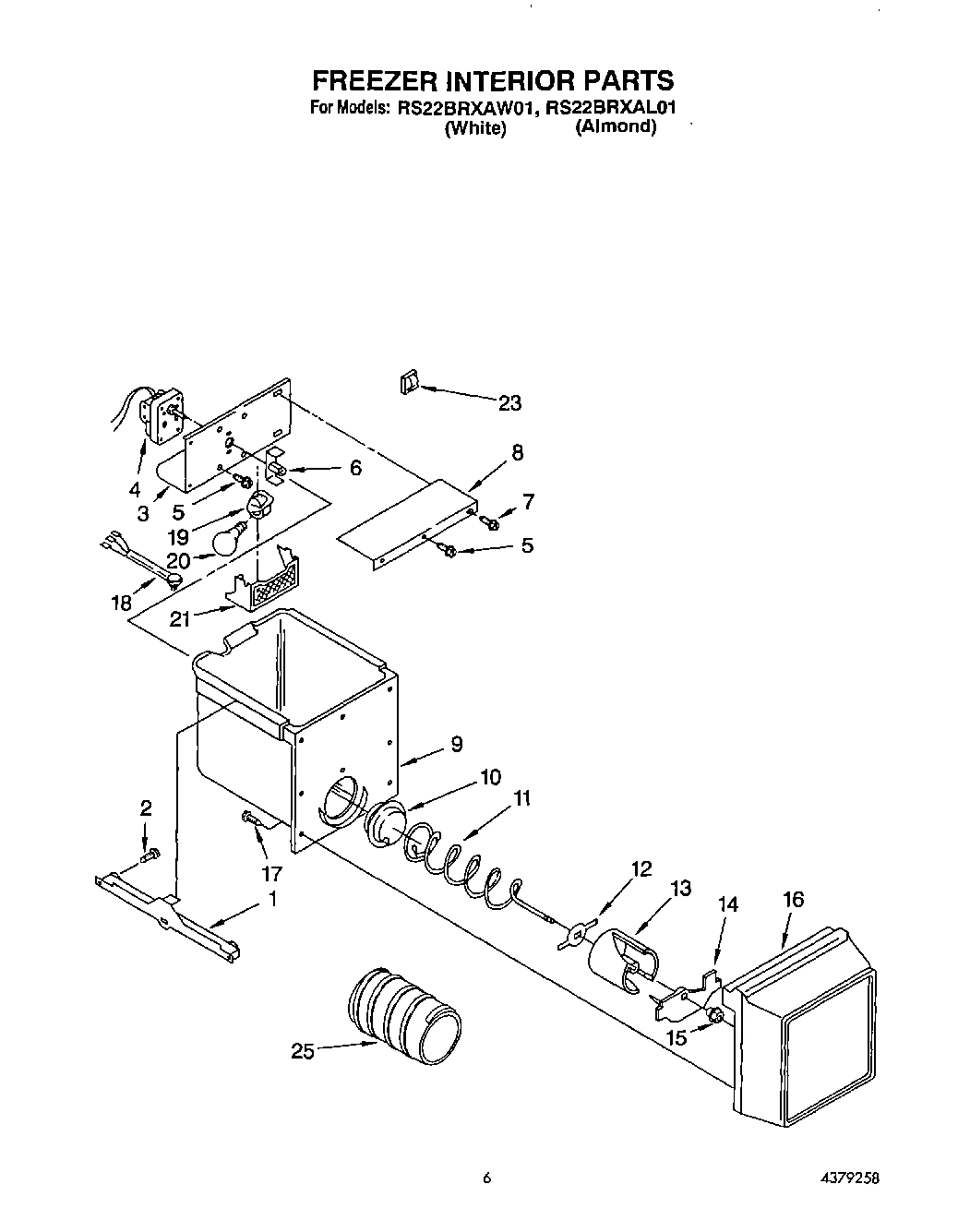 05 - FREEZER INTERIOR