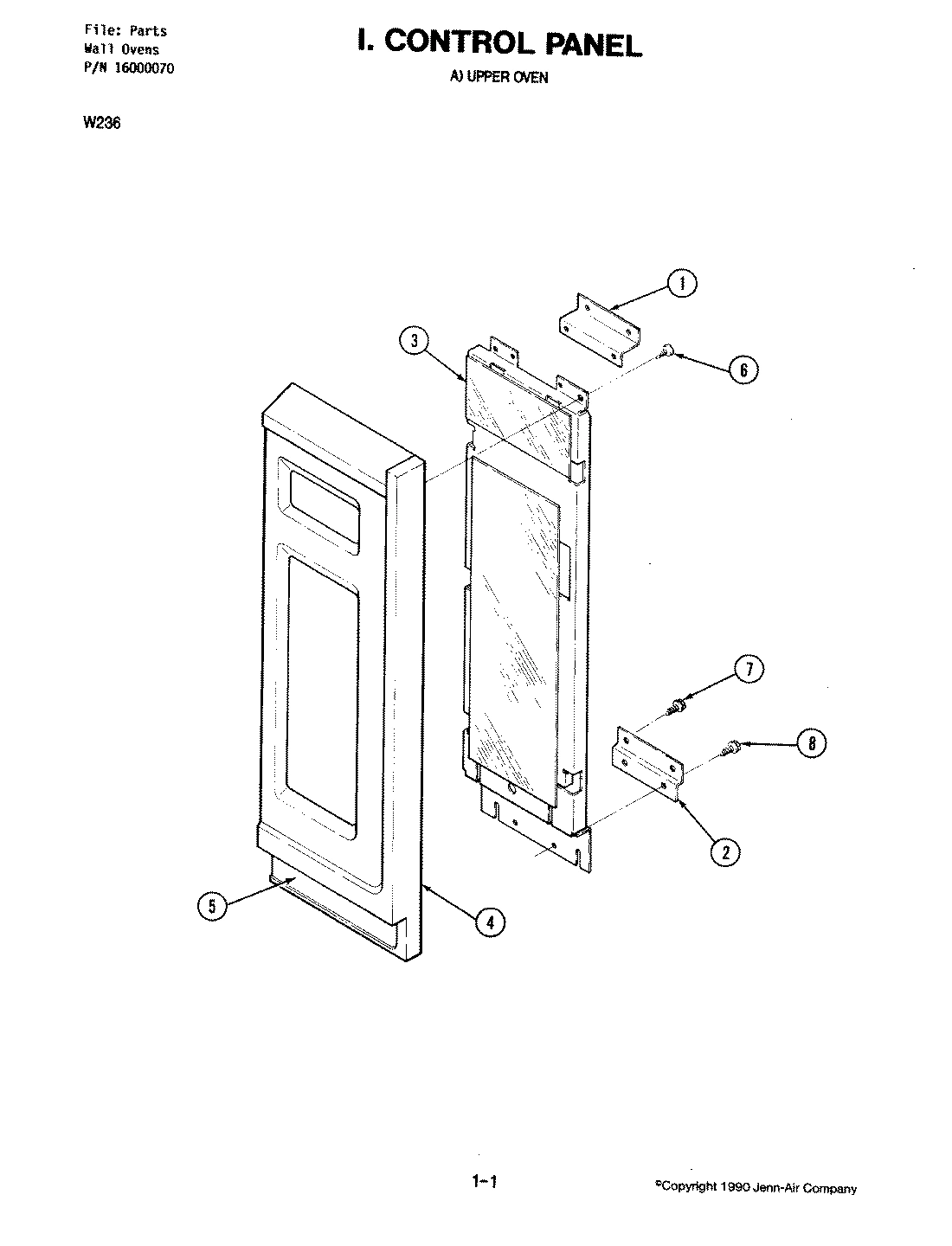 06 - CONTROL PANEL (UPPER)