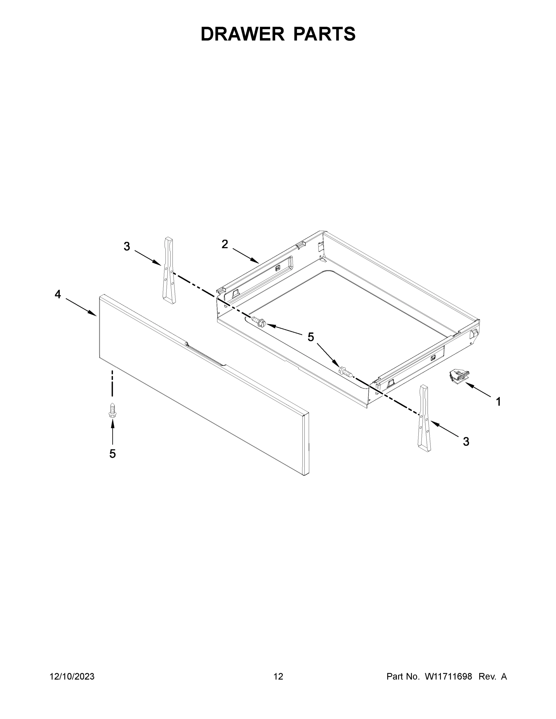 07 - DRAWER PARTS