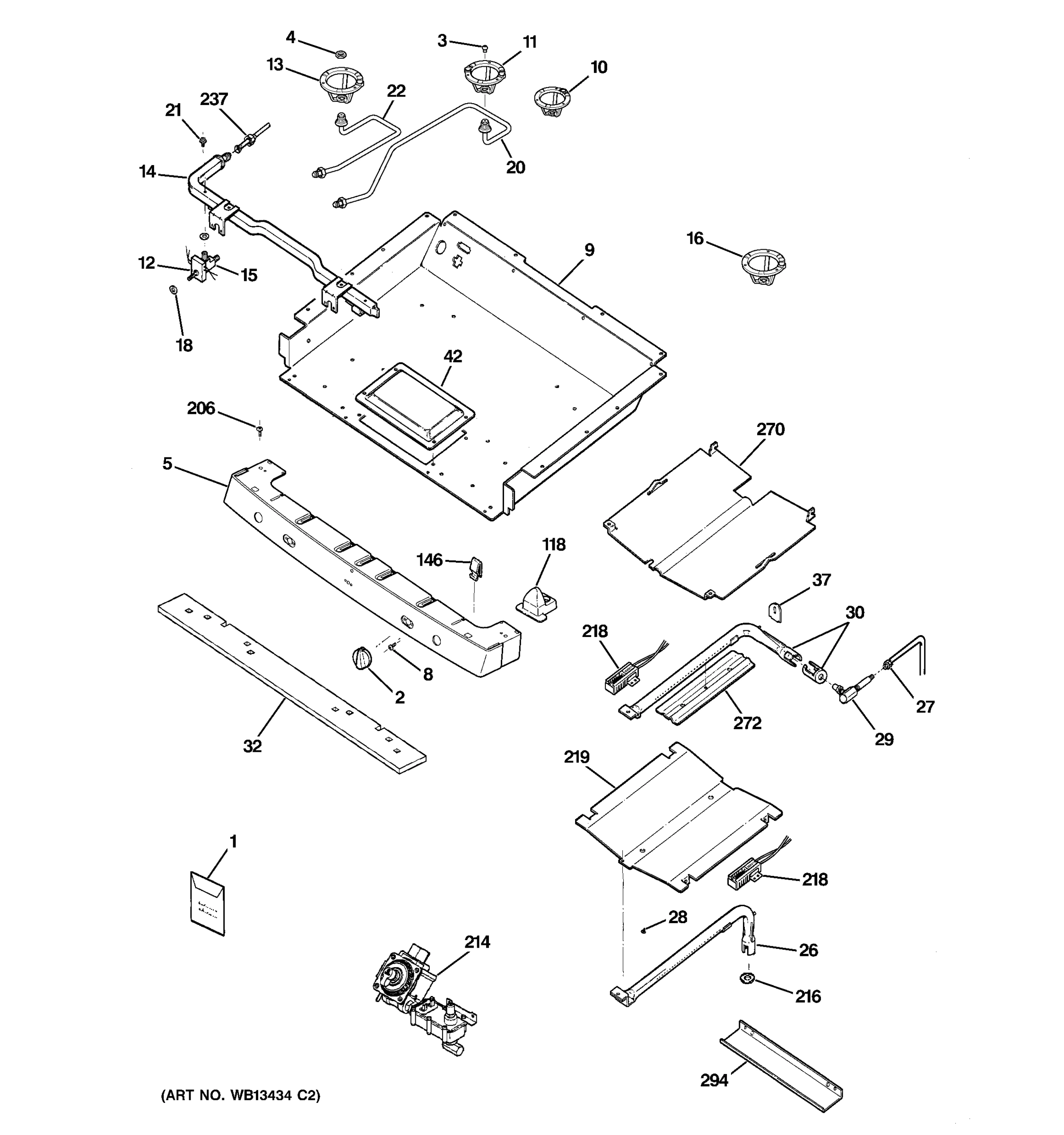 GAS & BURNER PARTS