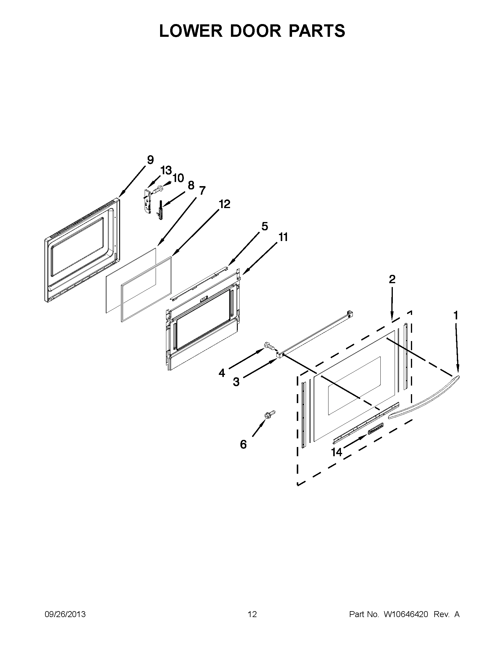 07 - LOWER DOOR PARTS