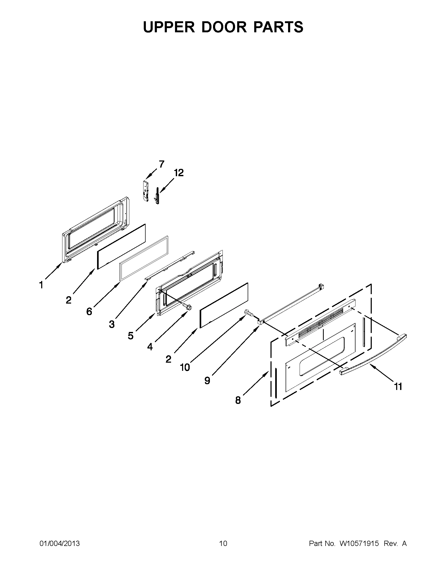 05 - UPPER DOOR PARTS