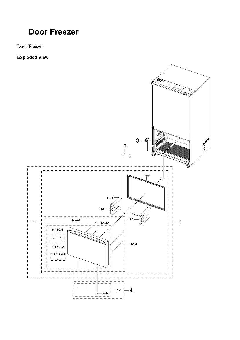 Freezer Door Parts