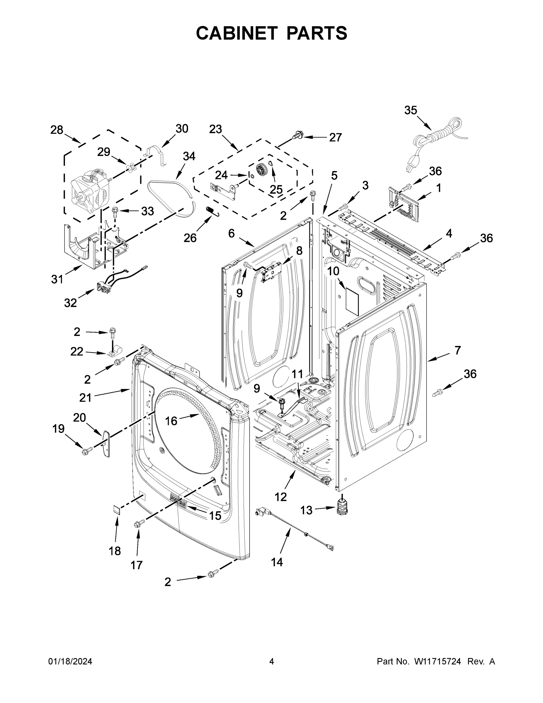 03 - CABINET PARTS