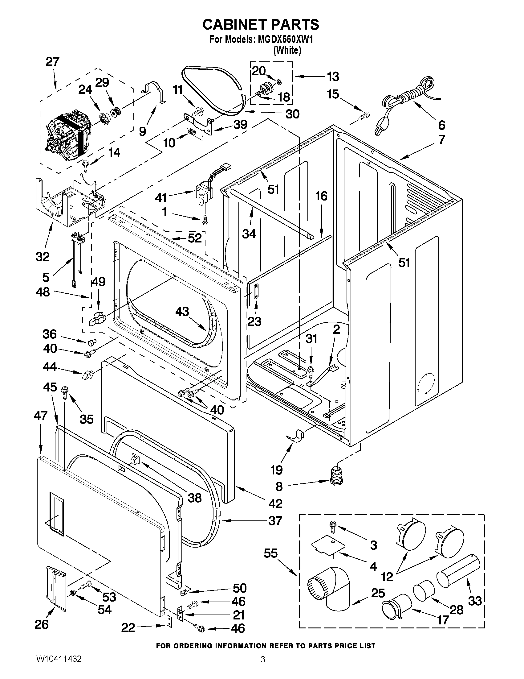 02 - CABINET PARTS
