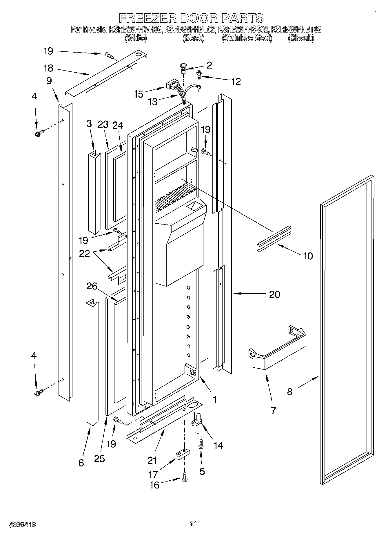 07 - FREEZER DOOR