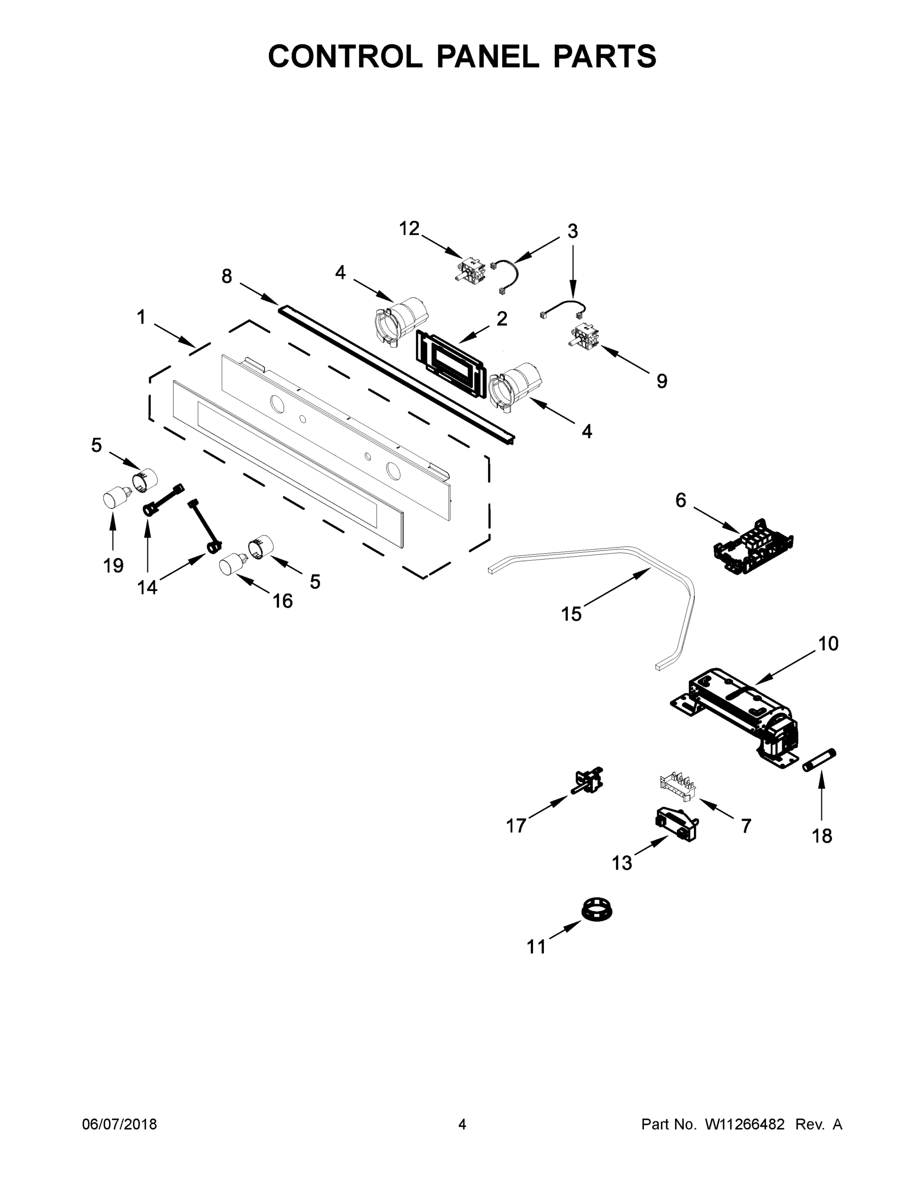 03 - CONTROL PANEL PARTS