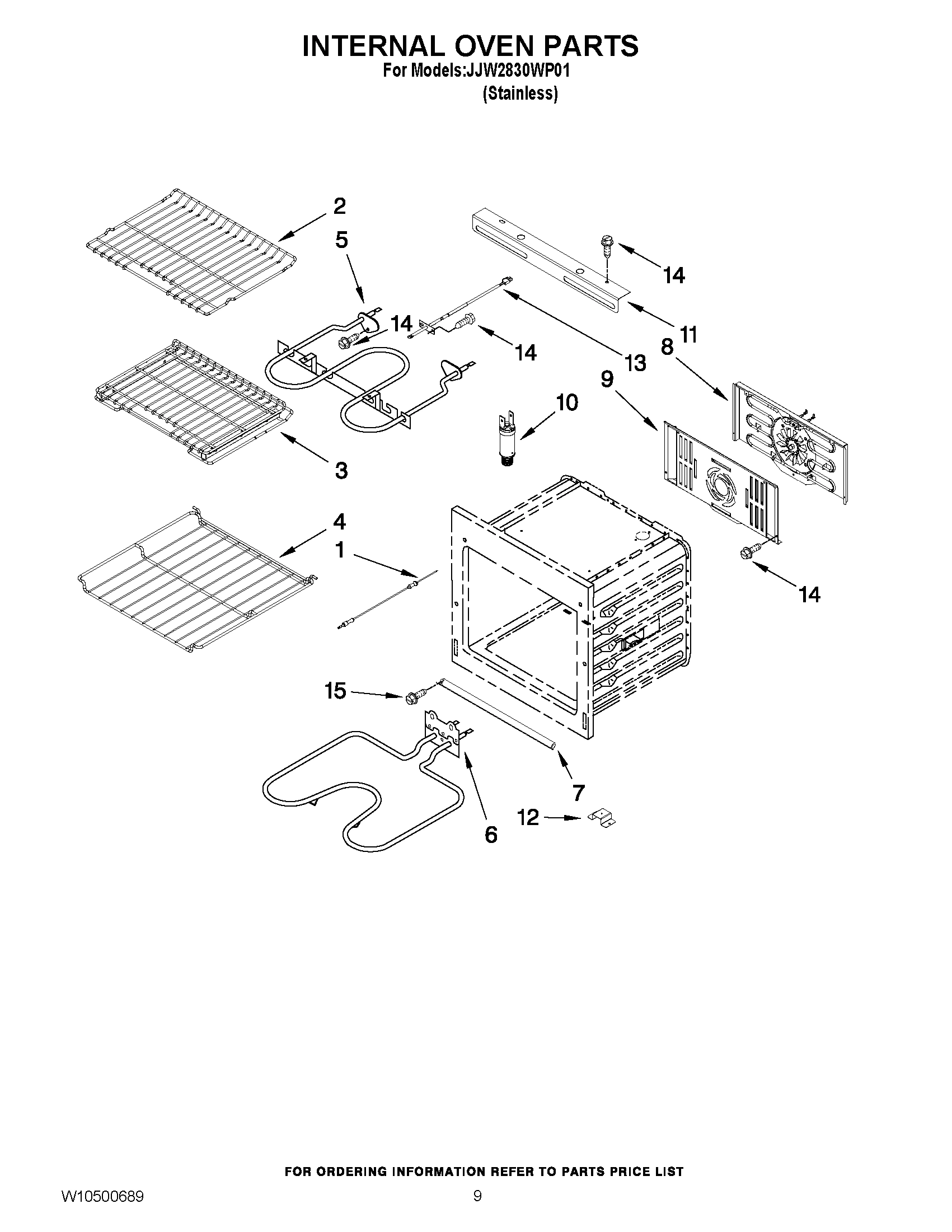 05 - INTERNAL OVEN PARTS