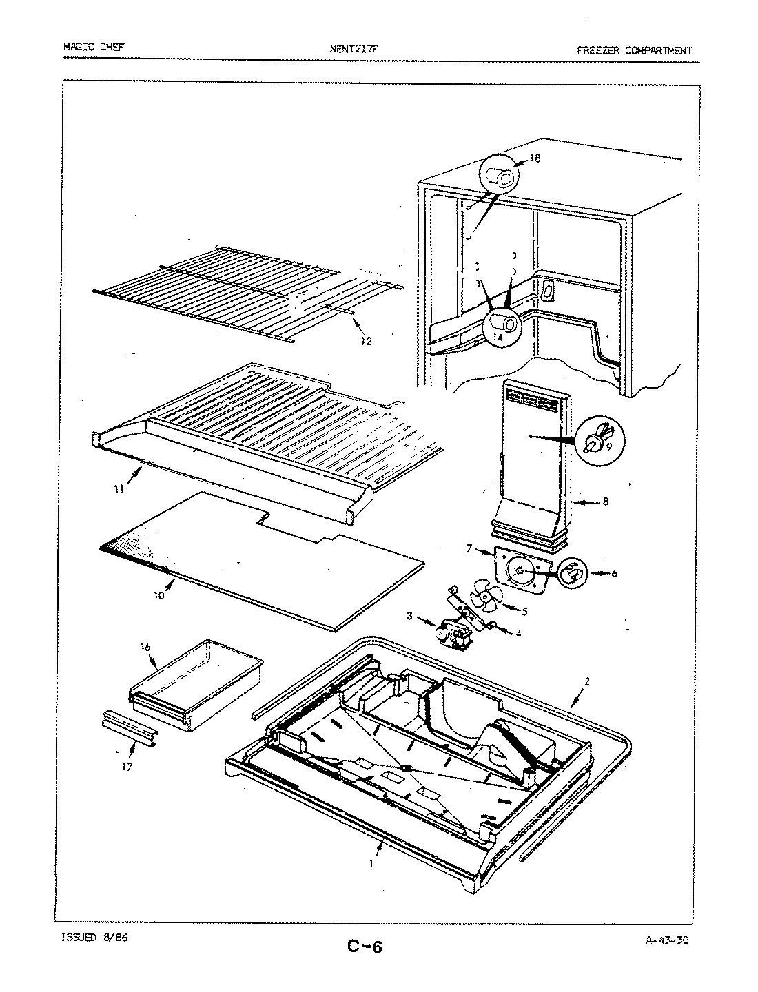 01 - FREEZER COMPARTMENT