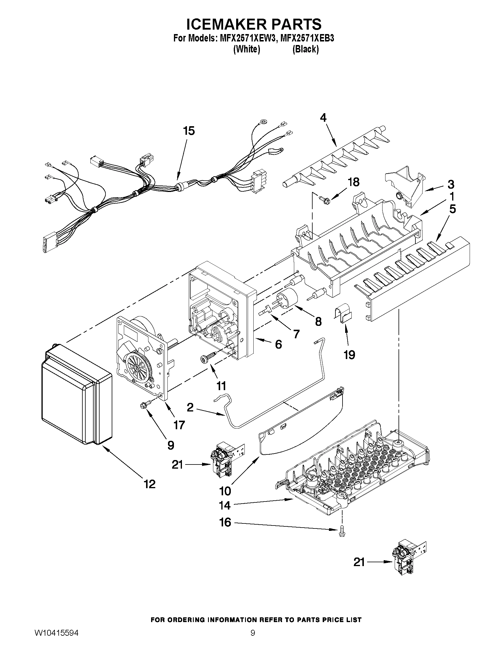 05 - ICEMAKER PARTS