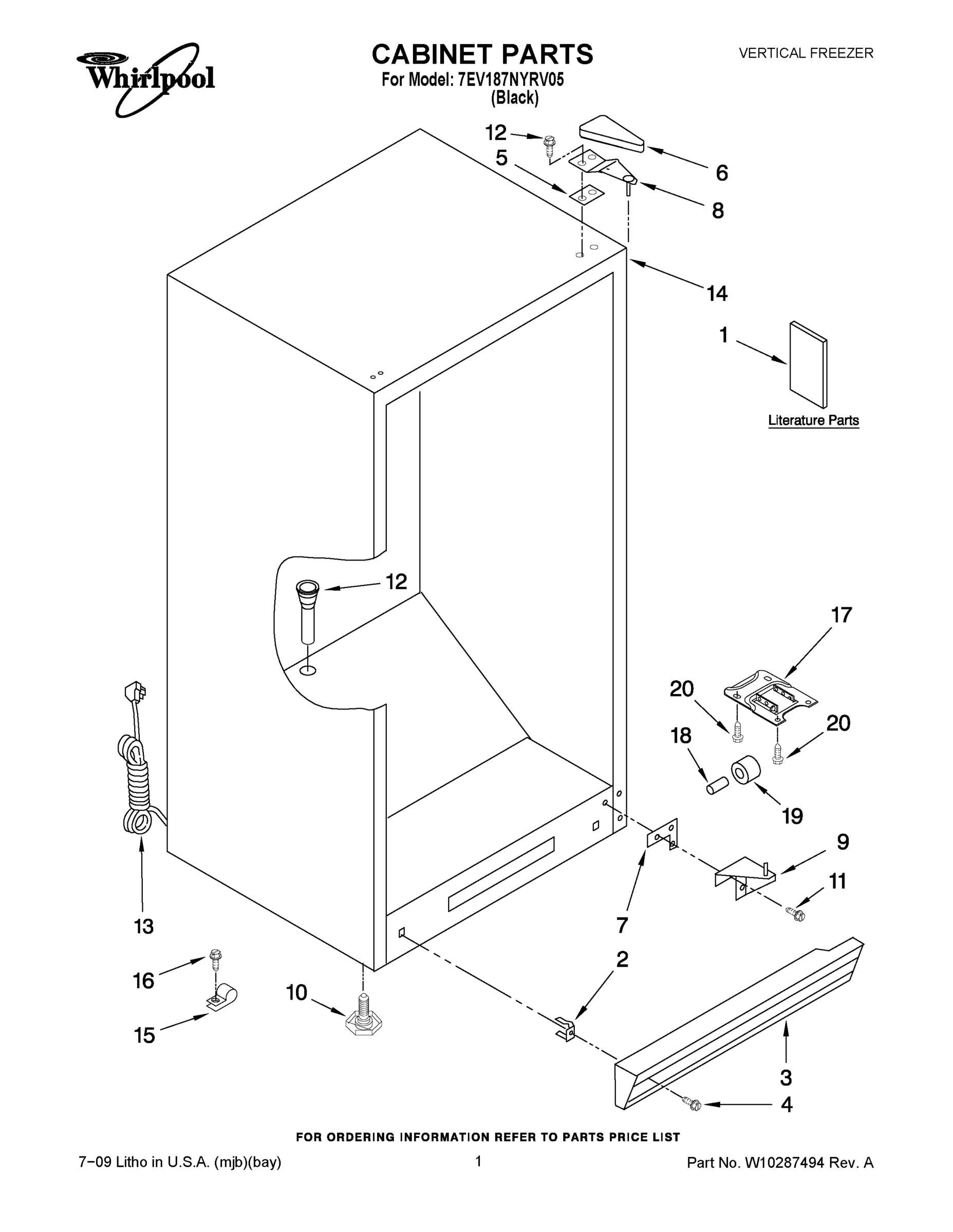 01 - CABINET PARTS