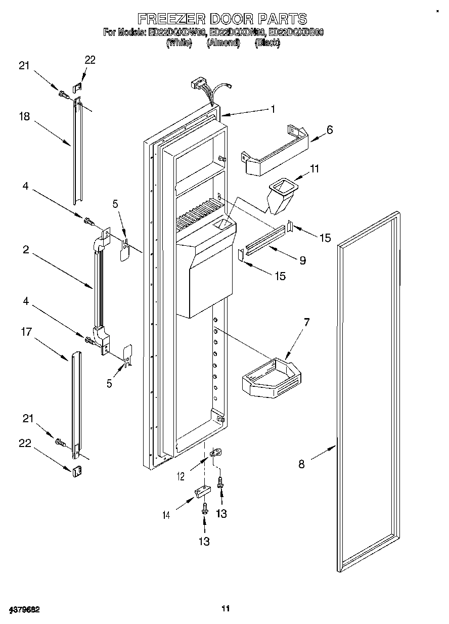 08 - FREEZER DOOR