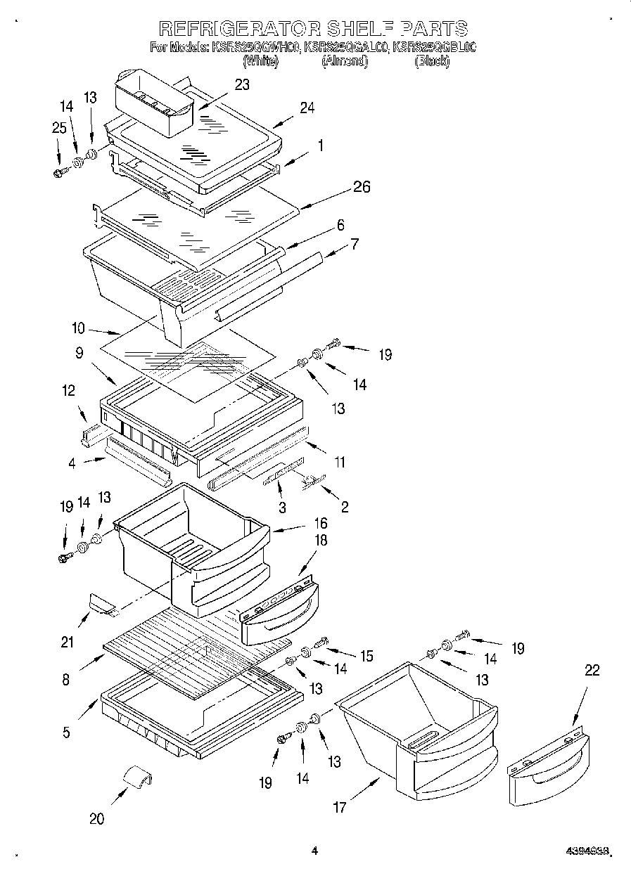 03 - REFRIGERATOR SHELF