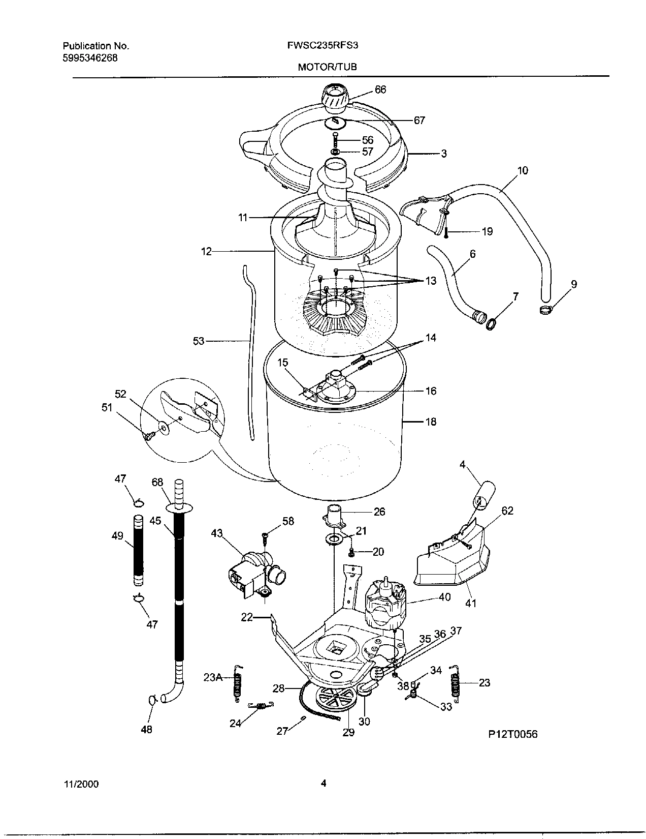 04 - WSHR MTR,HOSE