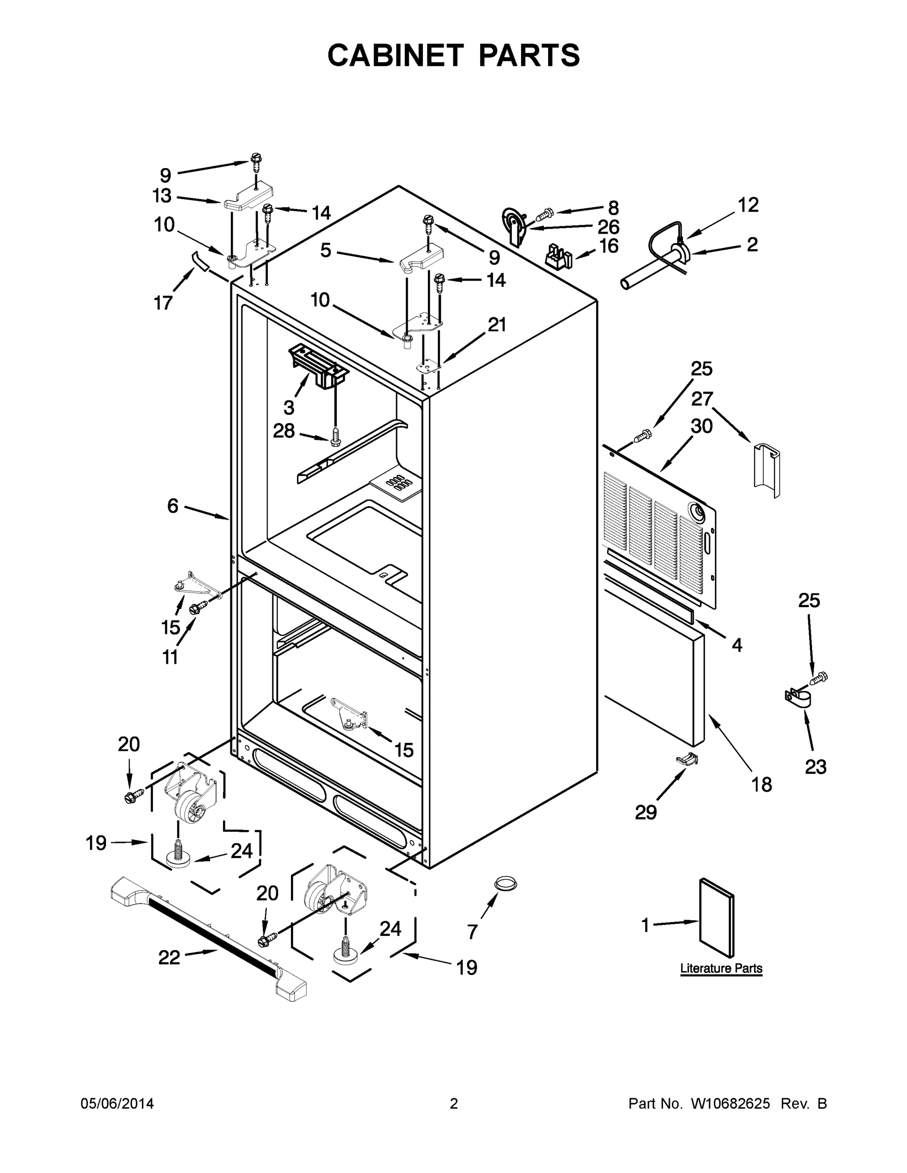 02 - CABINET PARTS