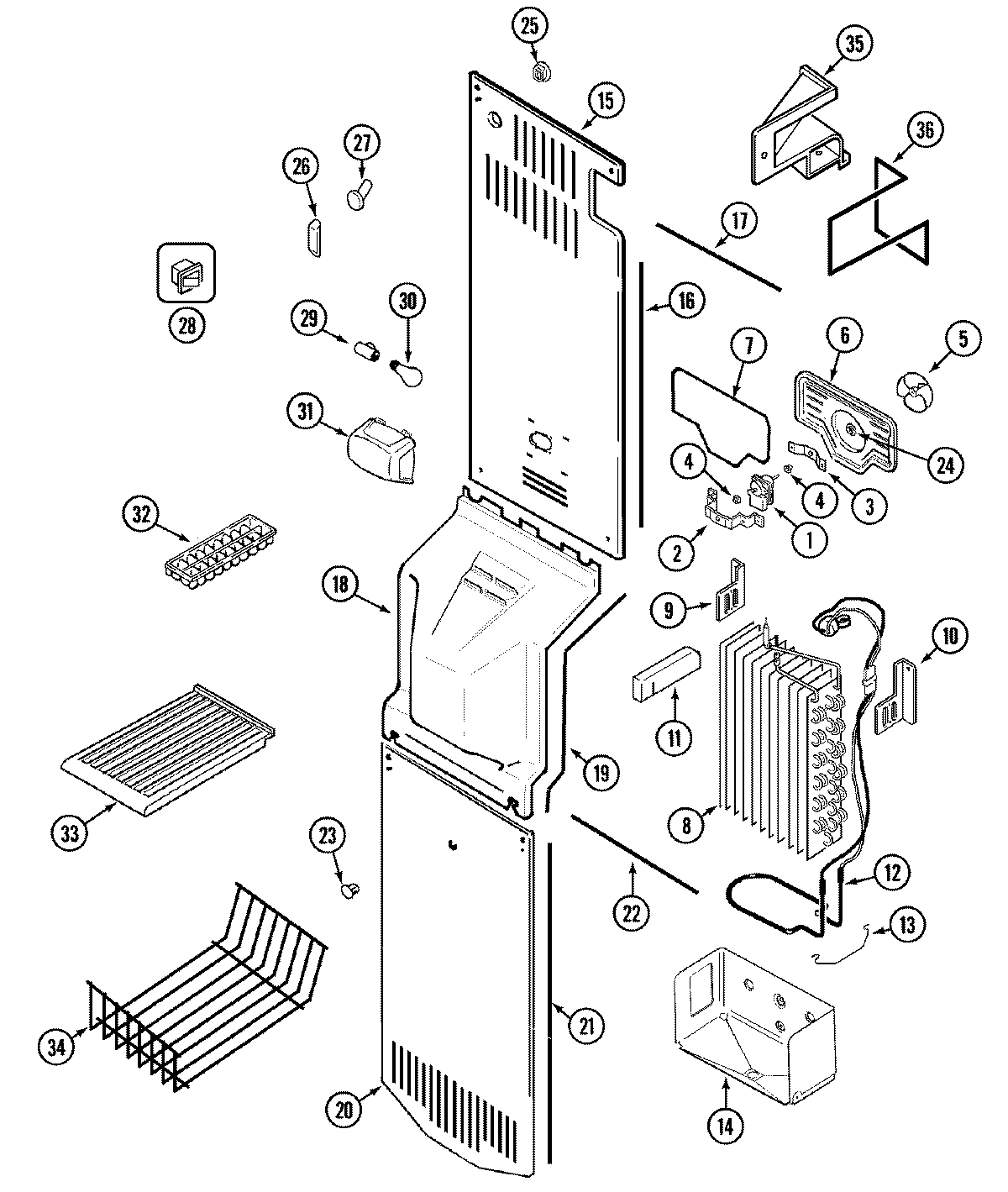 03 - FREEZER COMPARTMENT