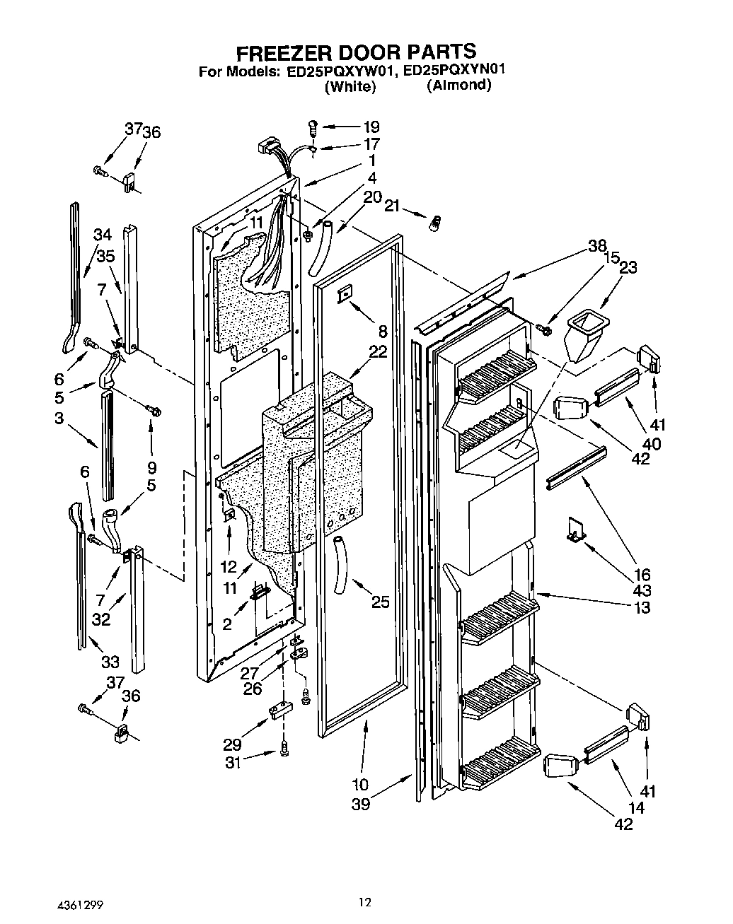 09 - FREEZER DOOR