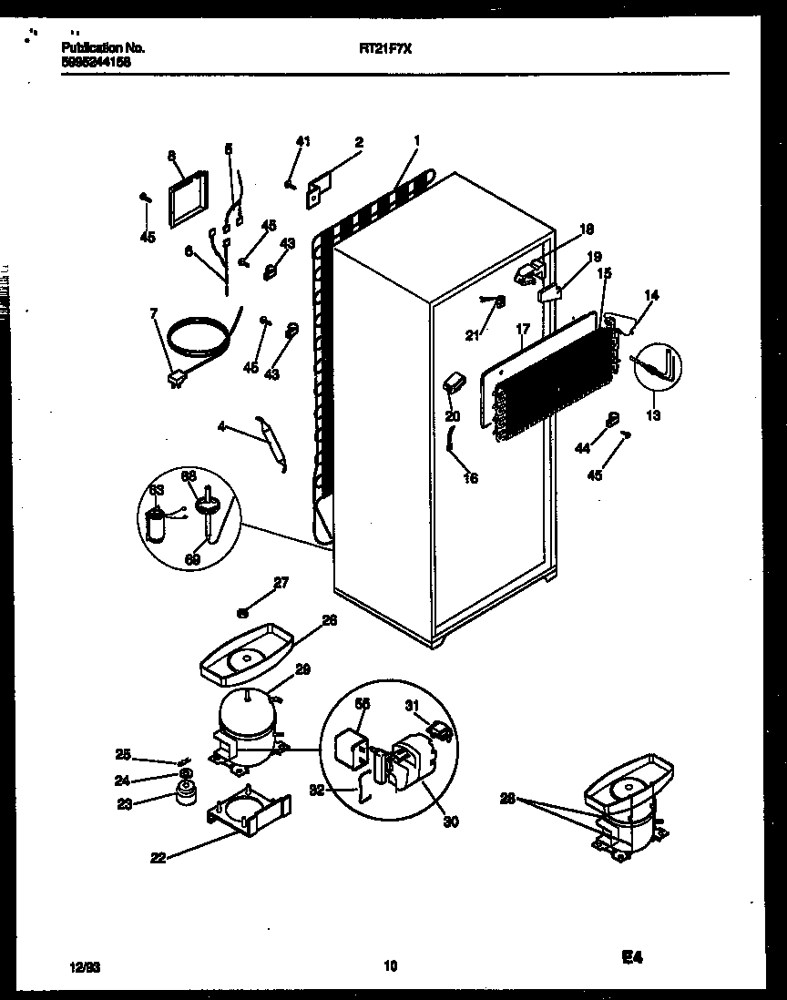 06 - SYSTEM AND AUTOMATIC DEFROST PARTS
