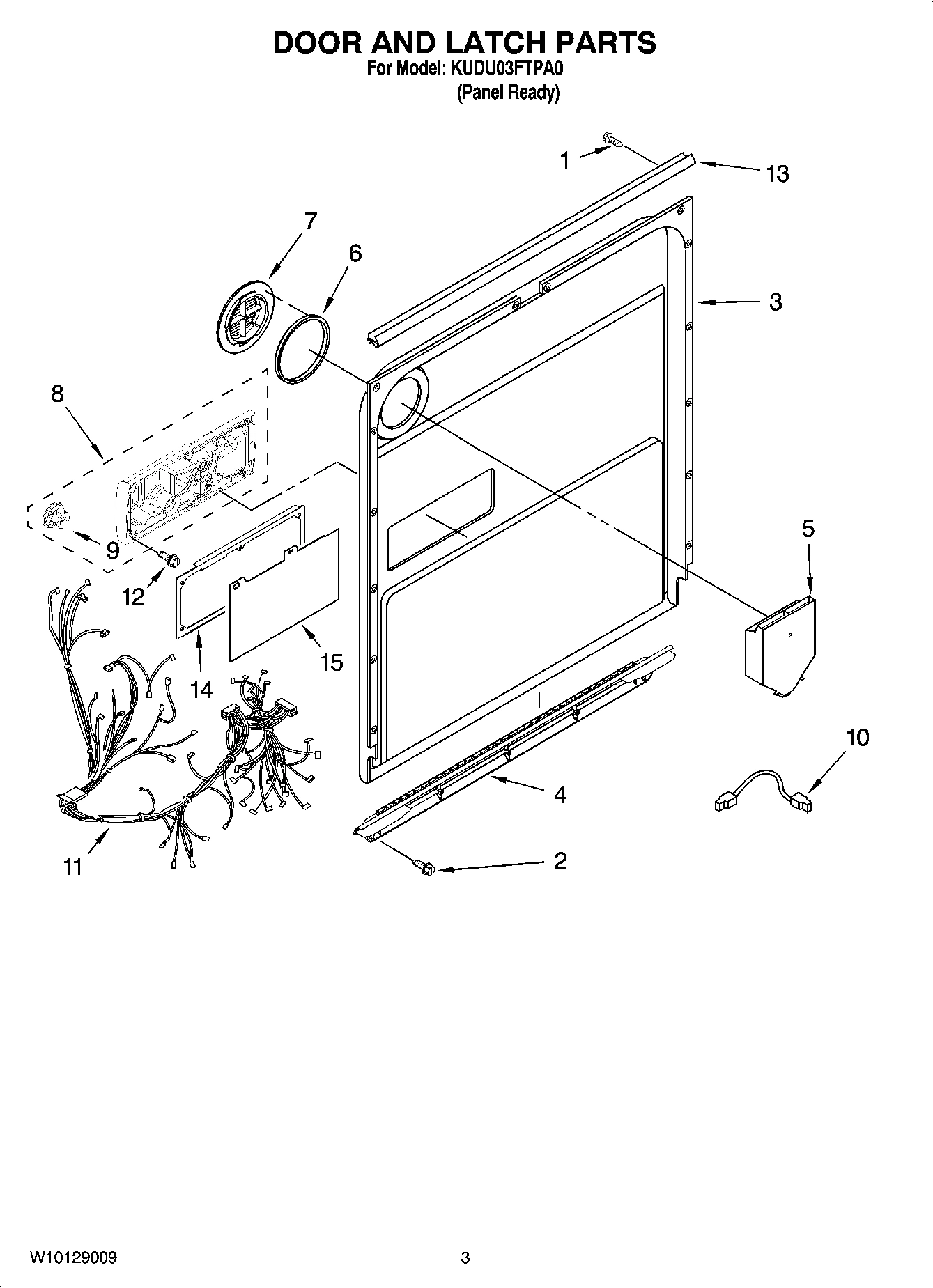 03 - DOOR AND LATCH PARTS
