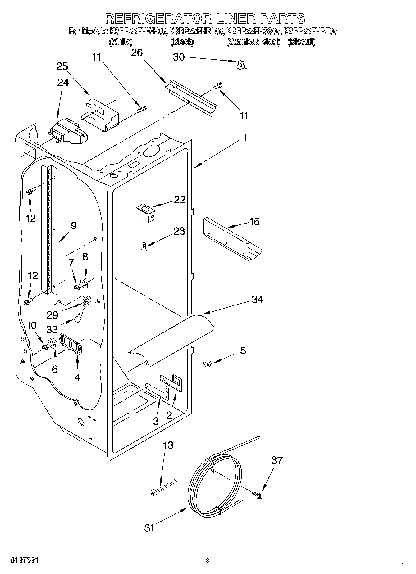 02 - REFRIGERATOR LINER