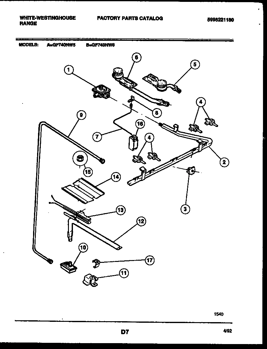 06 - BURNER, MANIFOLD AND GAS CONTROL