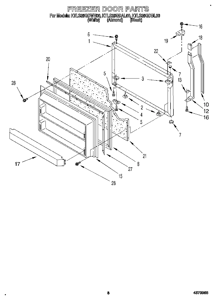 05 - FREEZER DOOR