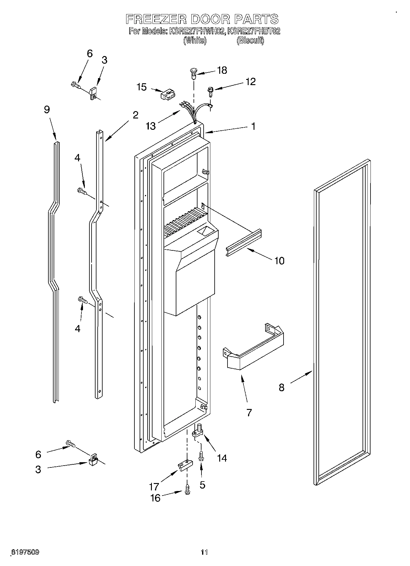 07 - FREEZER DOOR
