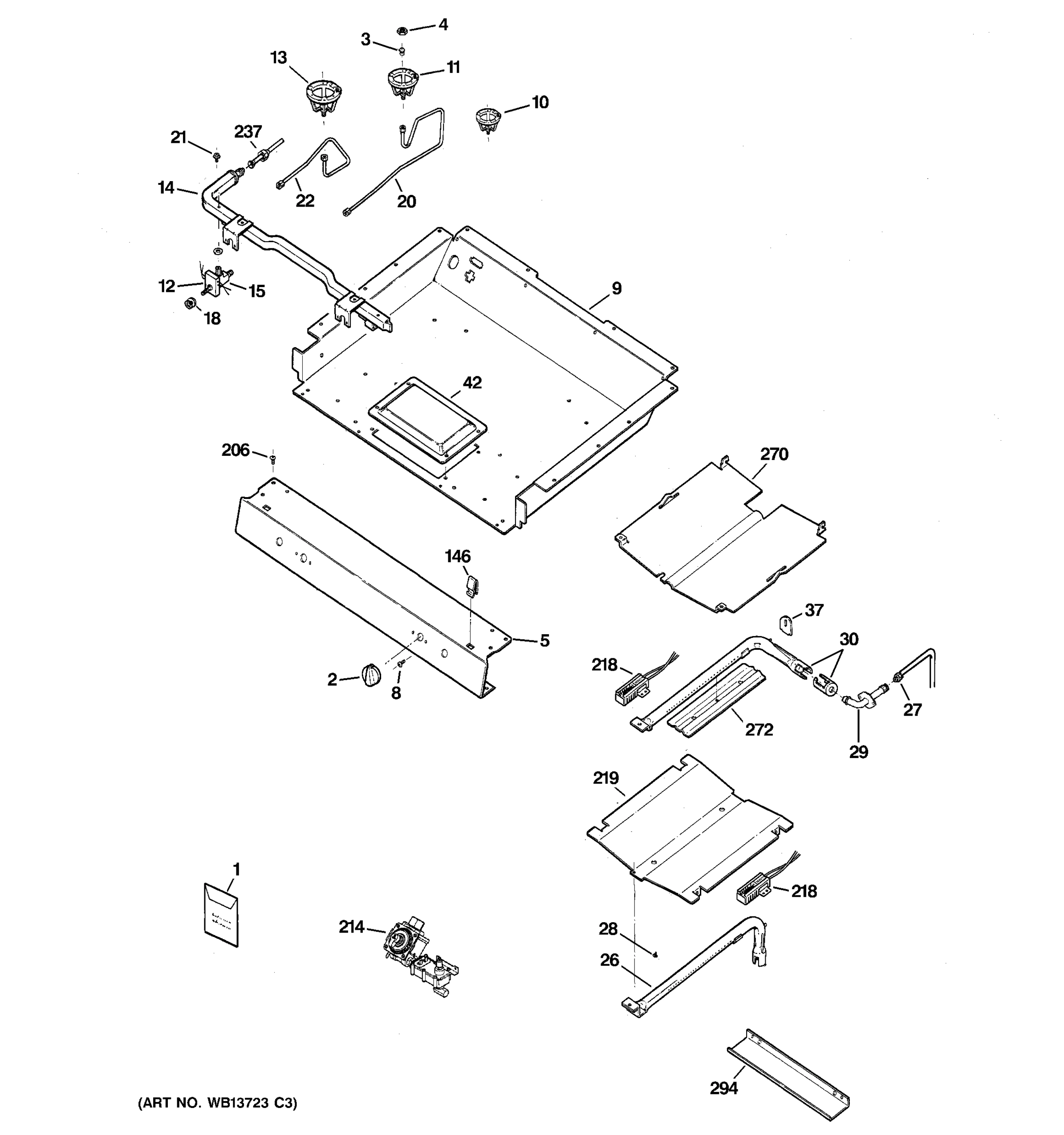 GAS & BURNER PARTS