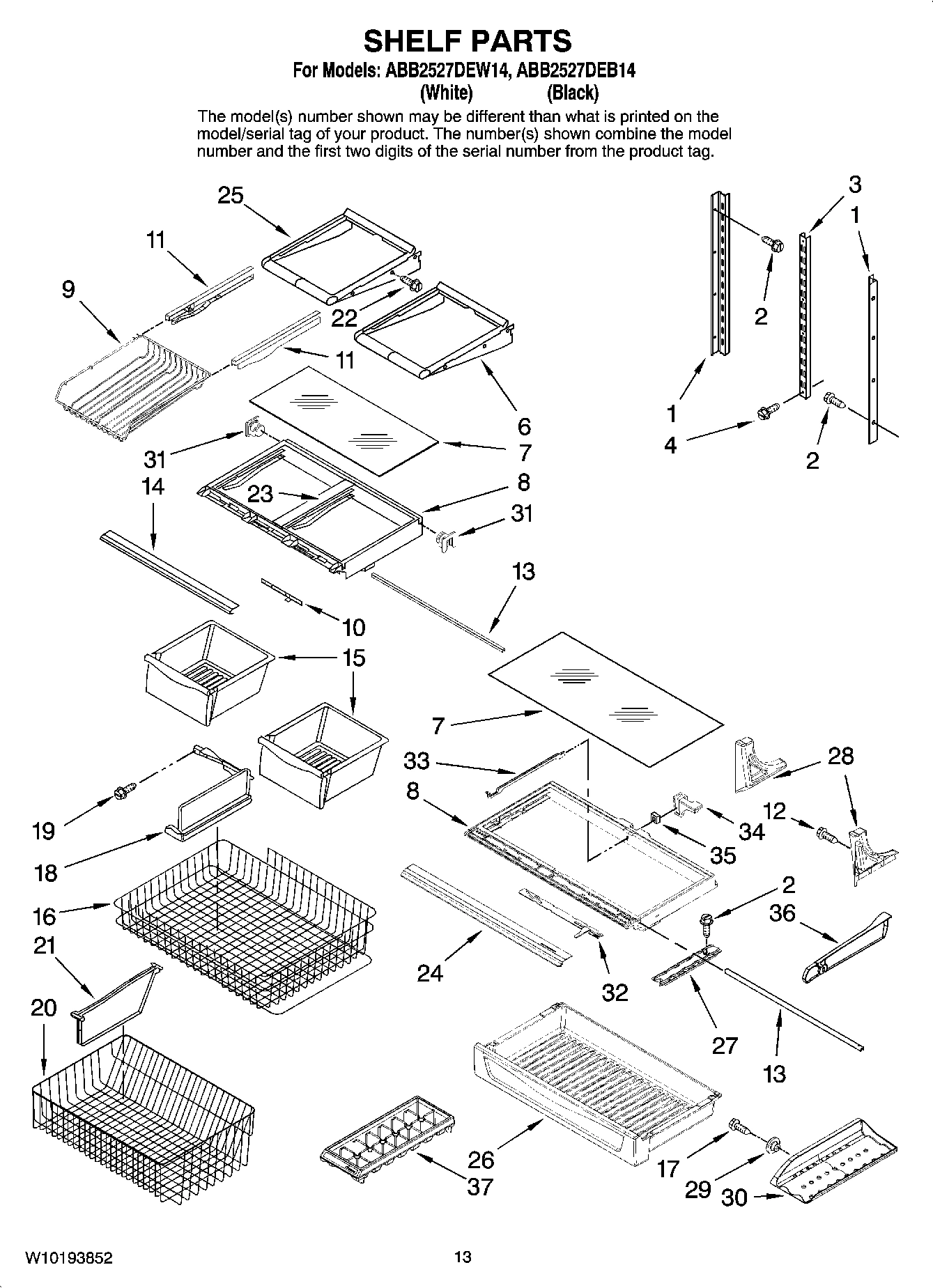 07 - SHELF PARTS