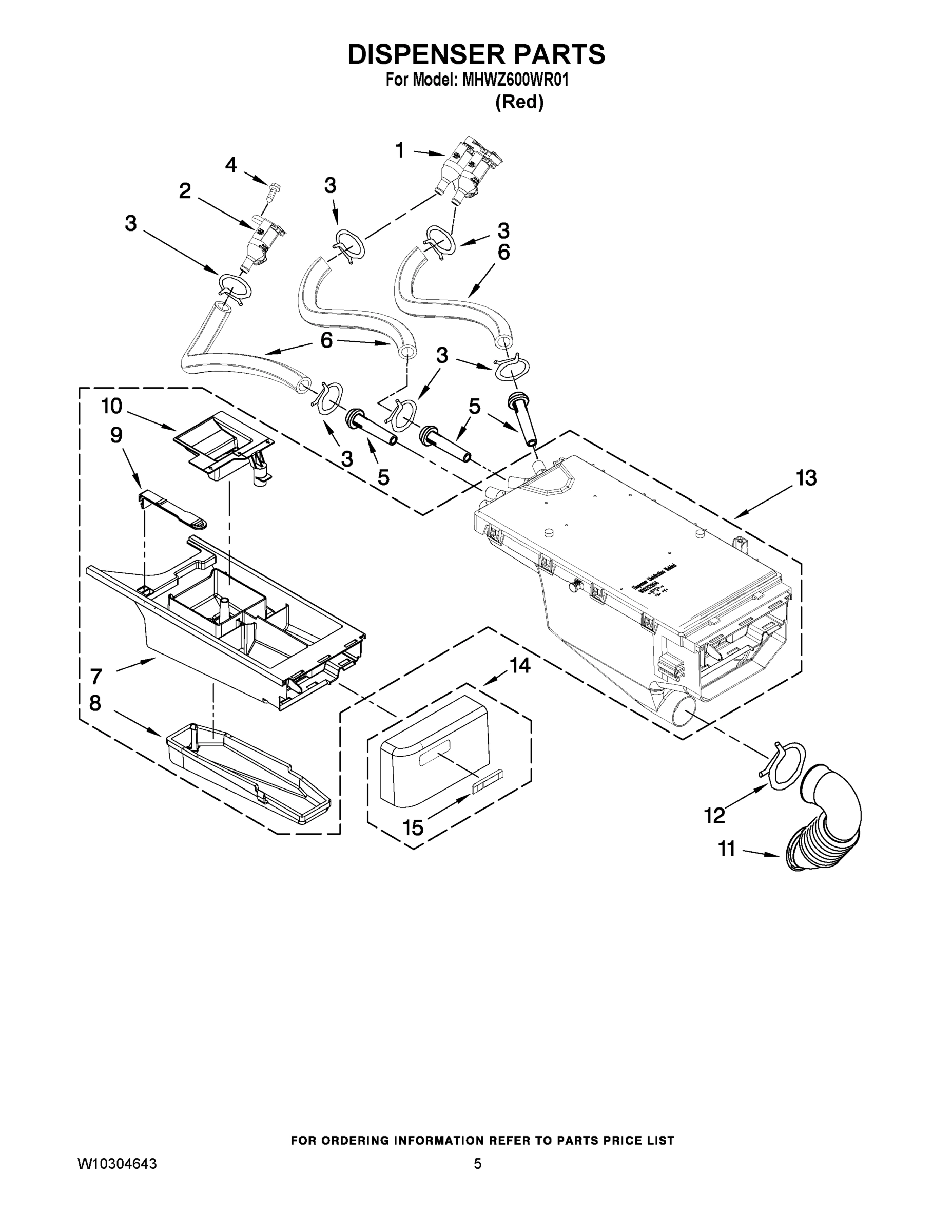 04 - DISPENSER PARTS