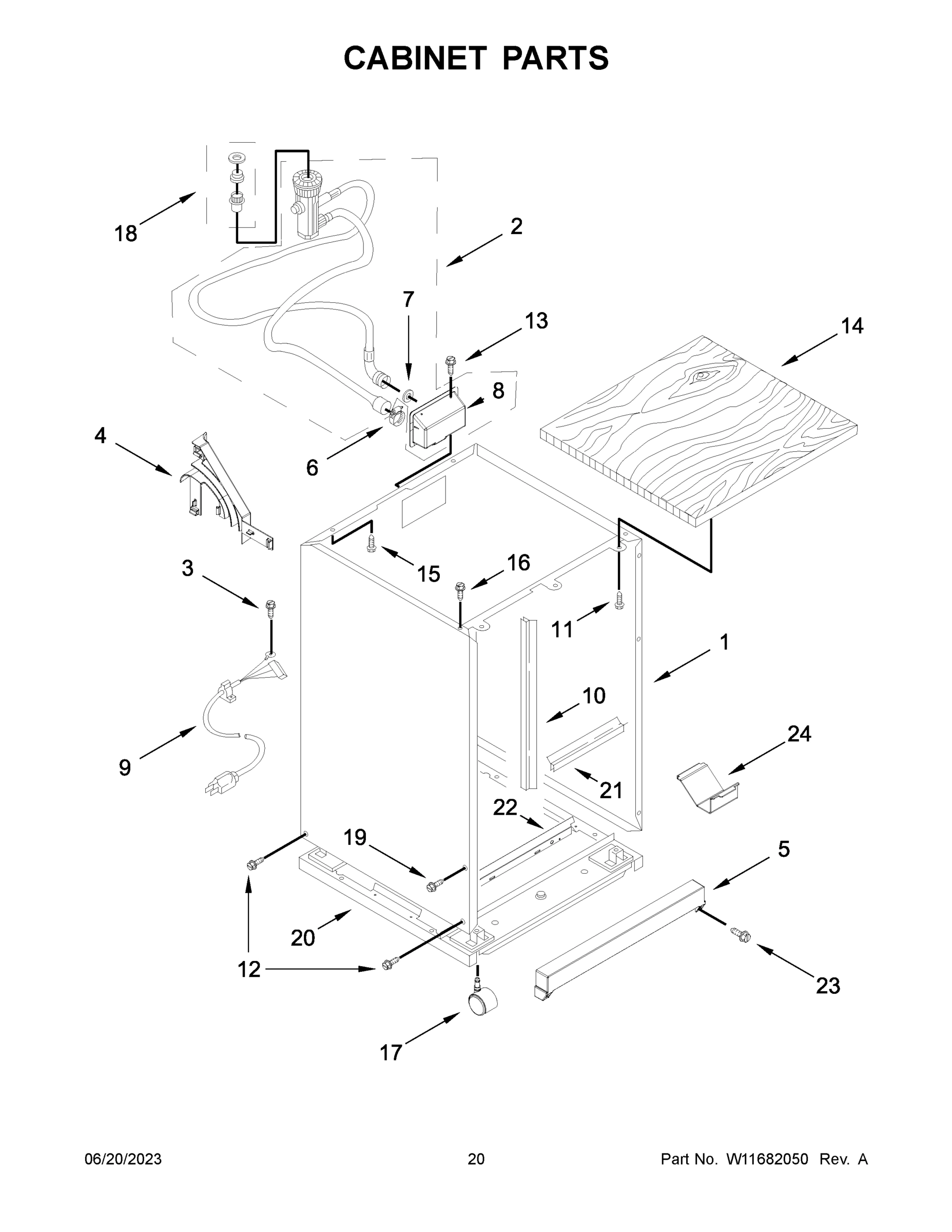 11 - CABINET PARTS